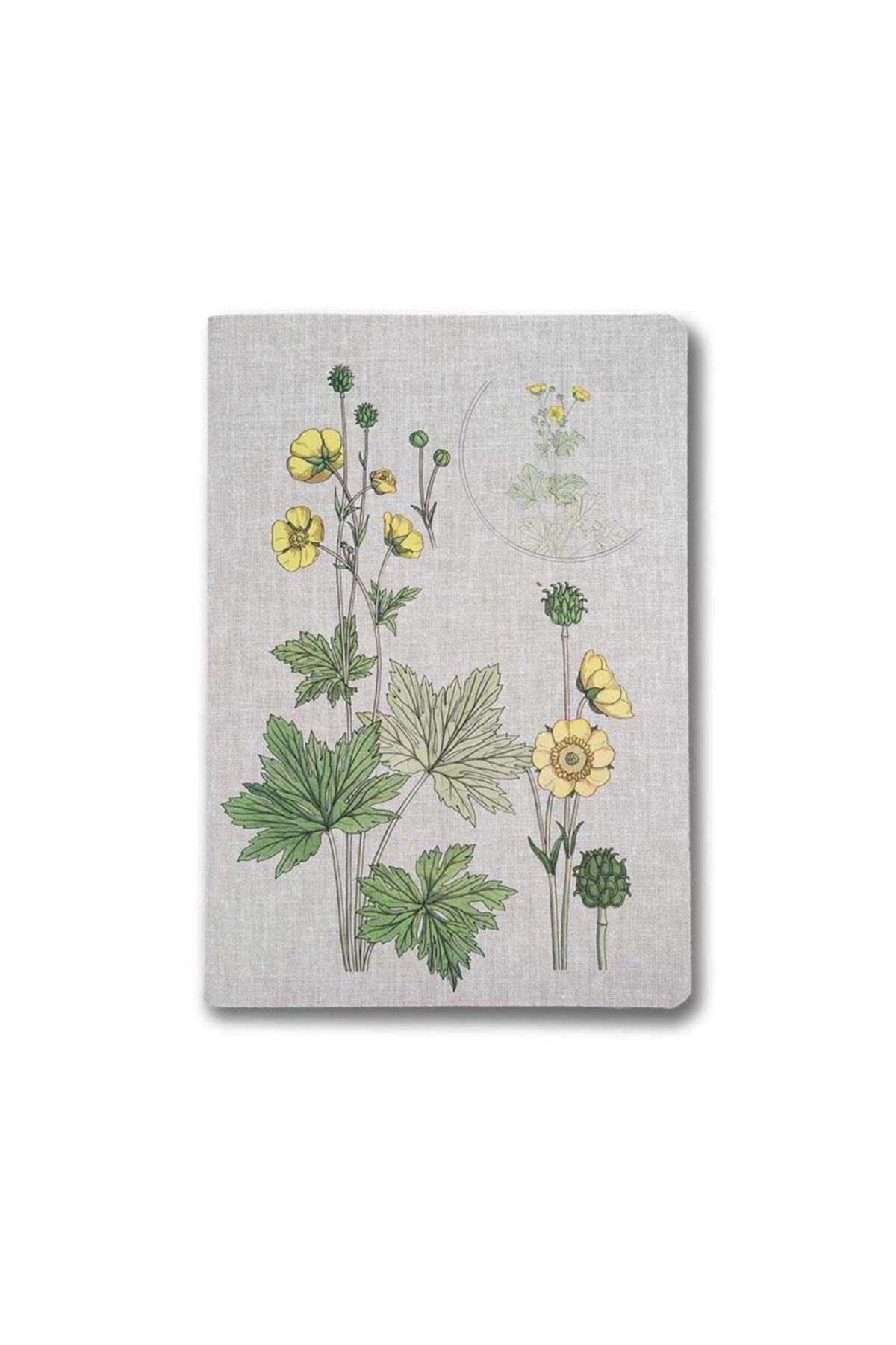 MUUS Plante Buttercup 16,5x23,5 Çizgili Defter