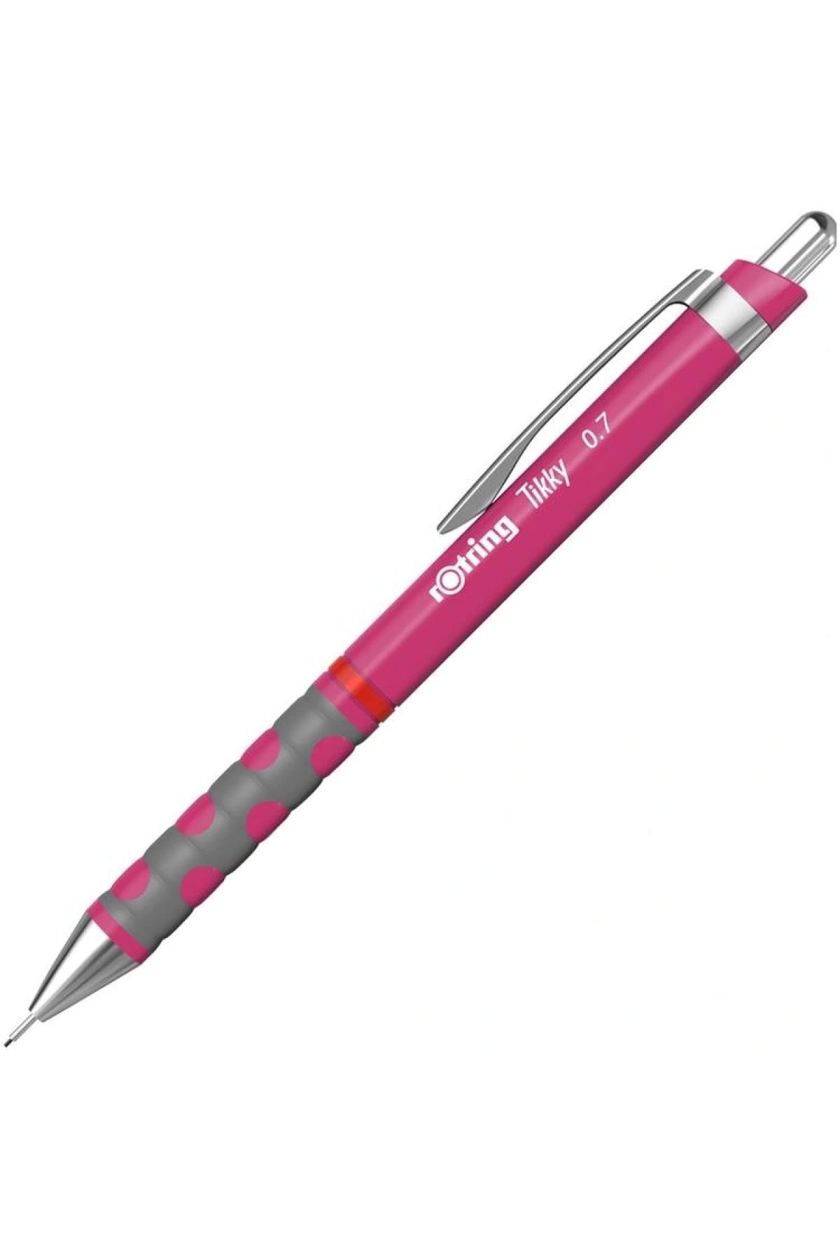 Rotring Versatil Kalem (Mekanik Kurşun Kalem) Tikky Rd Ahududu Pembe 0.7 Mm 2214581 (12 Li Paket)