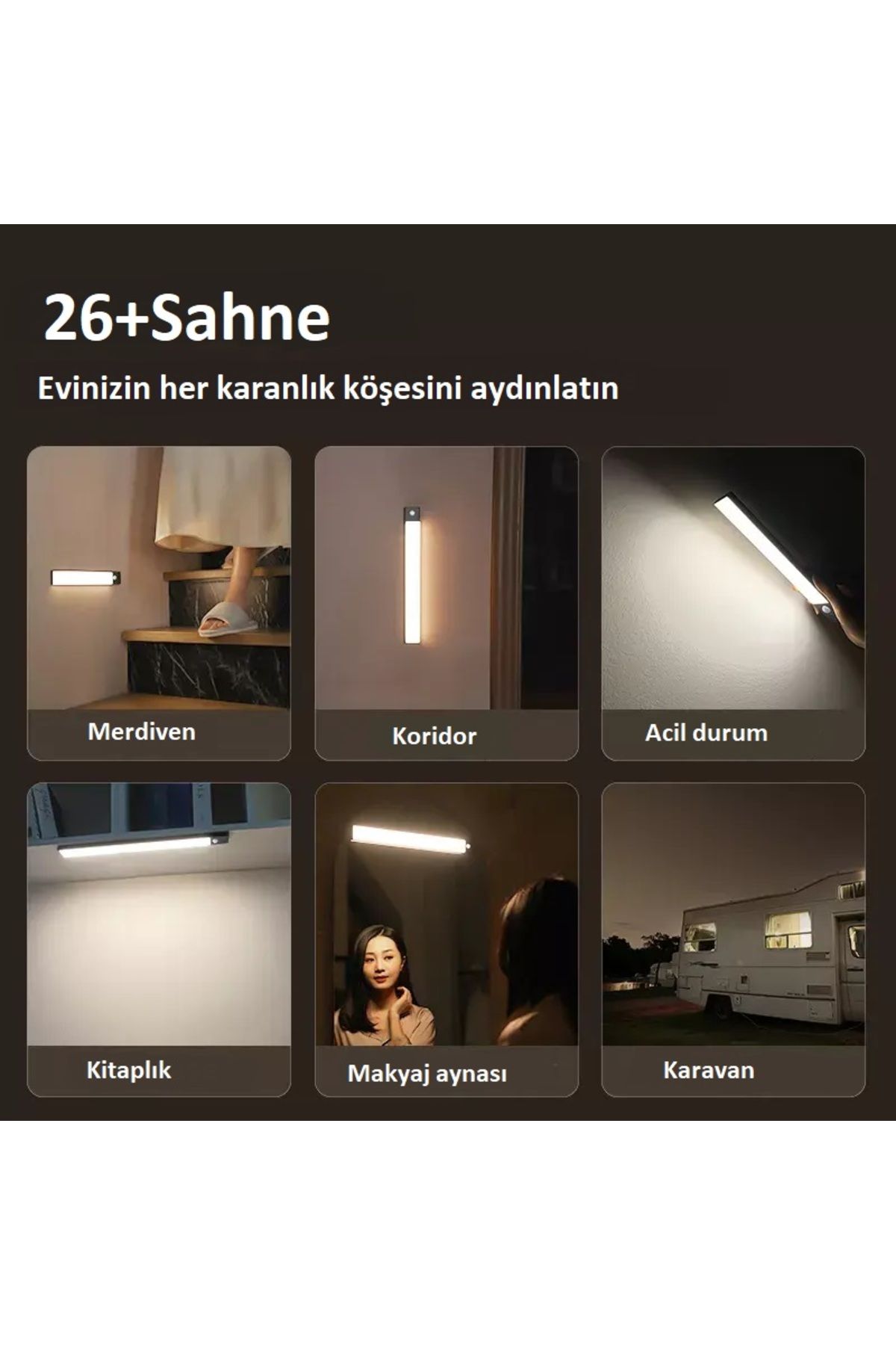 Smart Life Hareket Sensörlü Aydınlatma ışığı