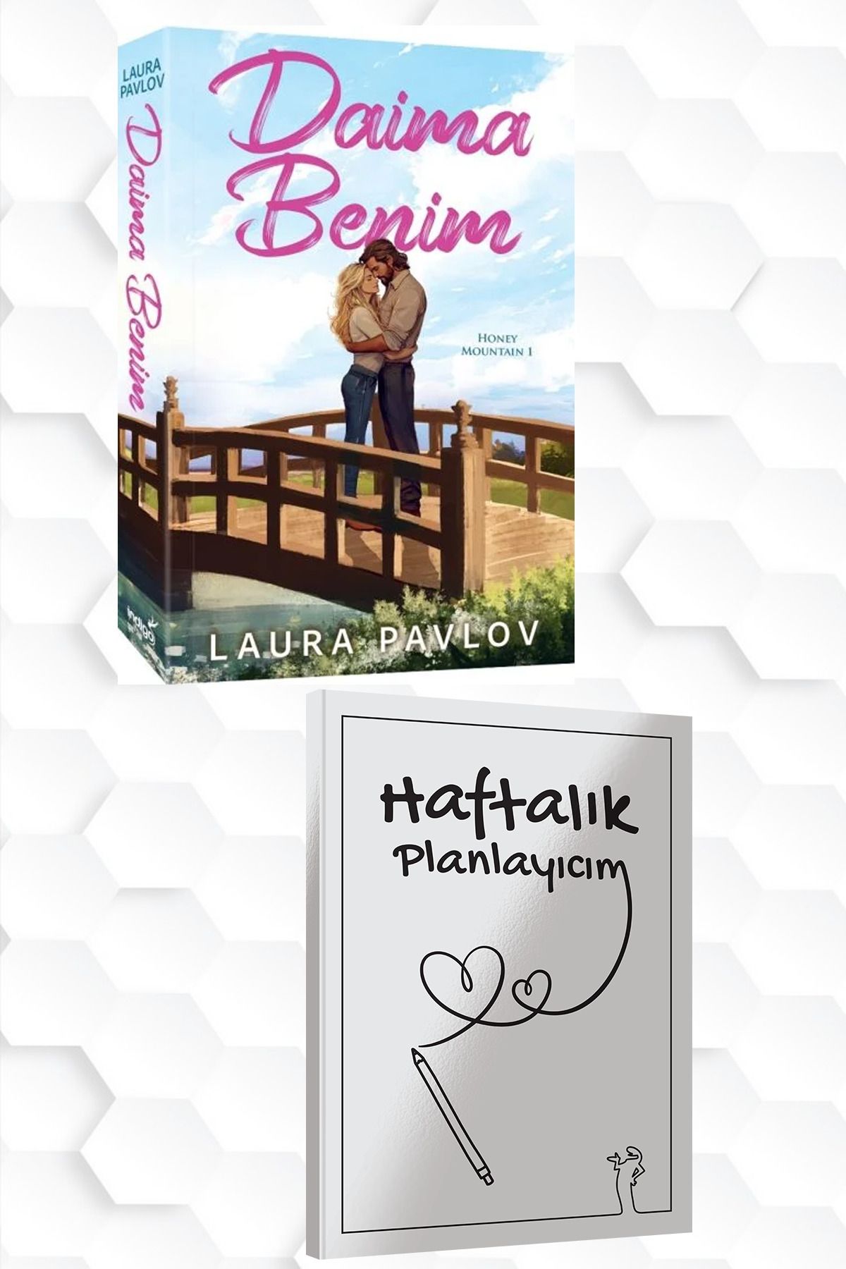 İndigo Kitap LAURA PAVLOV-DAİMA BENİM+HAFTALIK PLANLAYICIM(52 HAFTA)HEDİYE