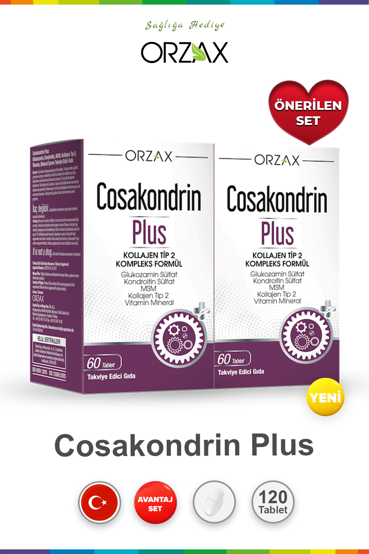 Cosakondrin Plus 60 Tablet (2 adet)