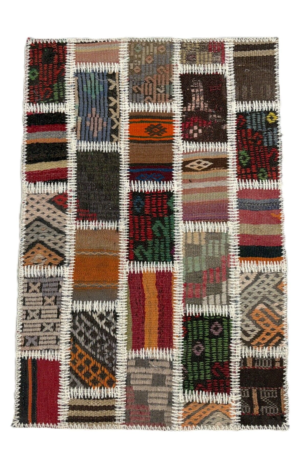 1001Rugs Patchwork El Kilim 60 x 90