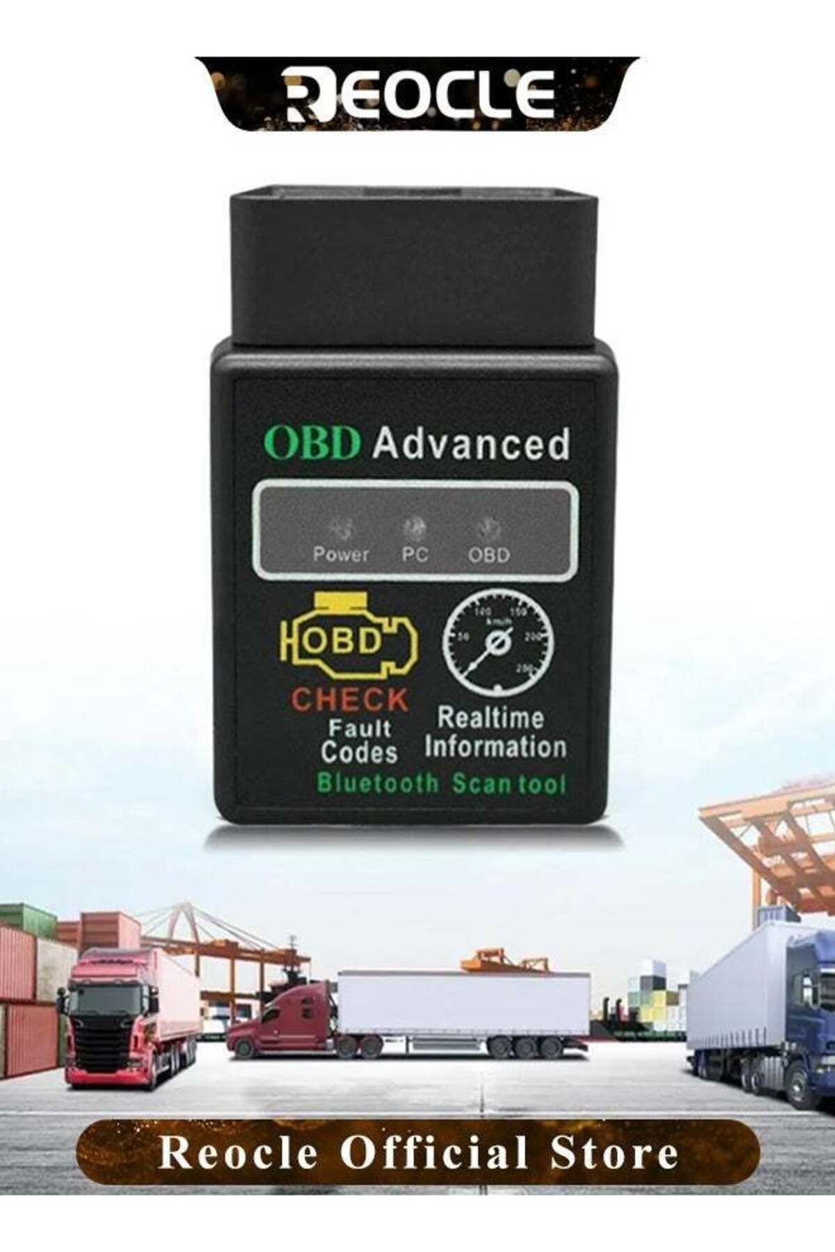 REOCLE-Car OBD2 Scanner Engine Fault Scanner Automobile Fault Detector CAN Diagnostic Scan Tool 4