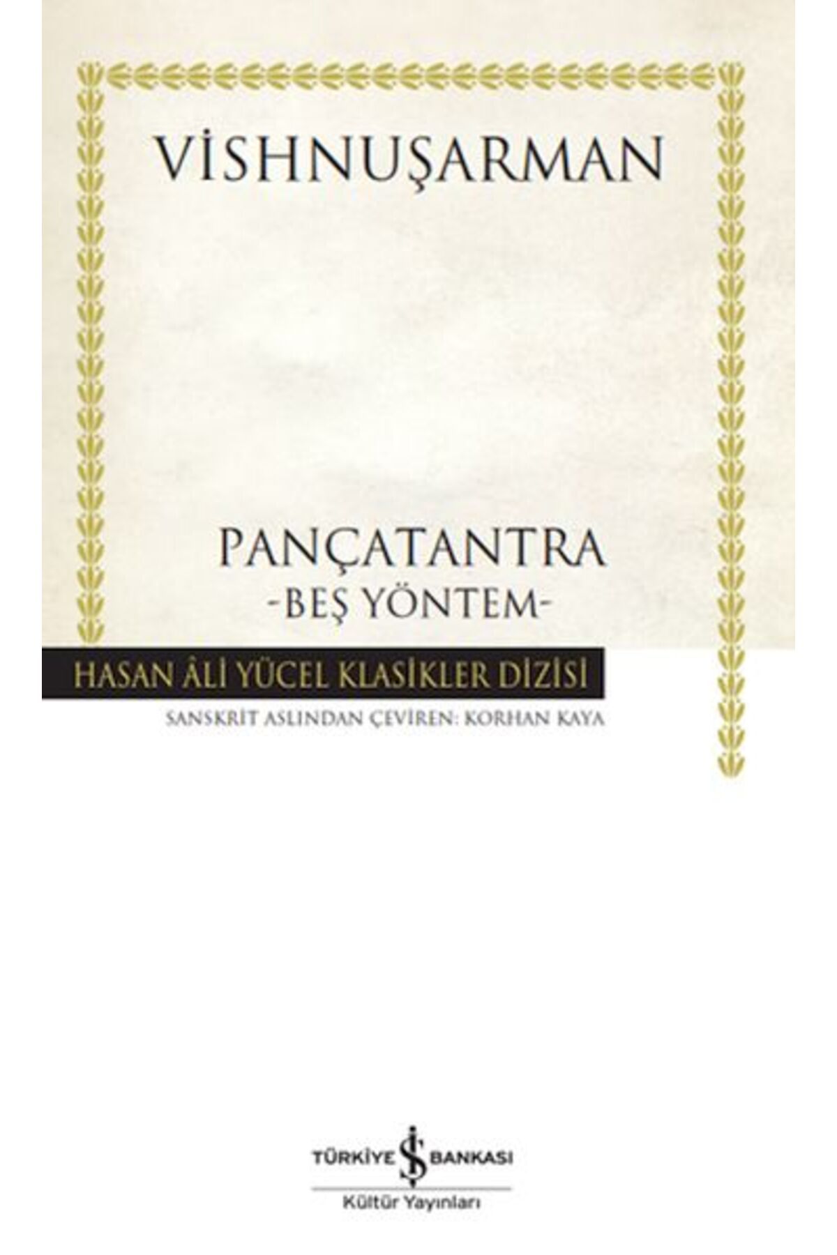 Destek Yayınları Pançatantra –Beş Yöntem- Hasan Ali Yücel Klasikleri (Ciltli)