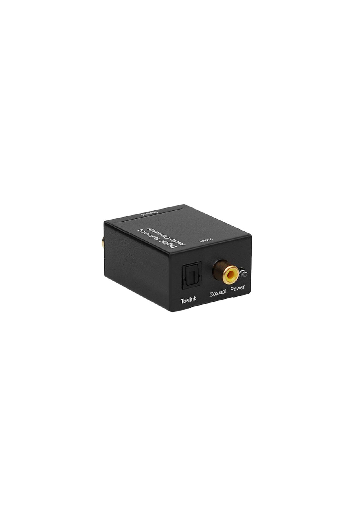 zola-Digital to analog audio converter/adapter, 2 RCA connectors, Toslink optical output 7
