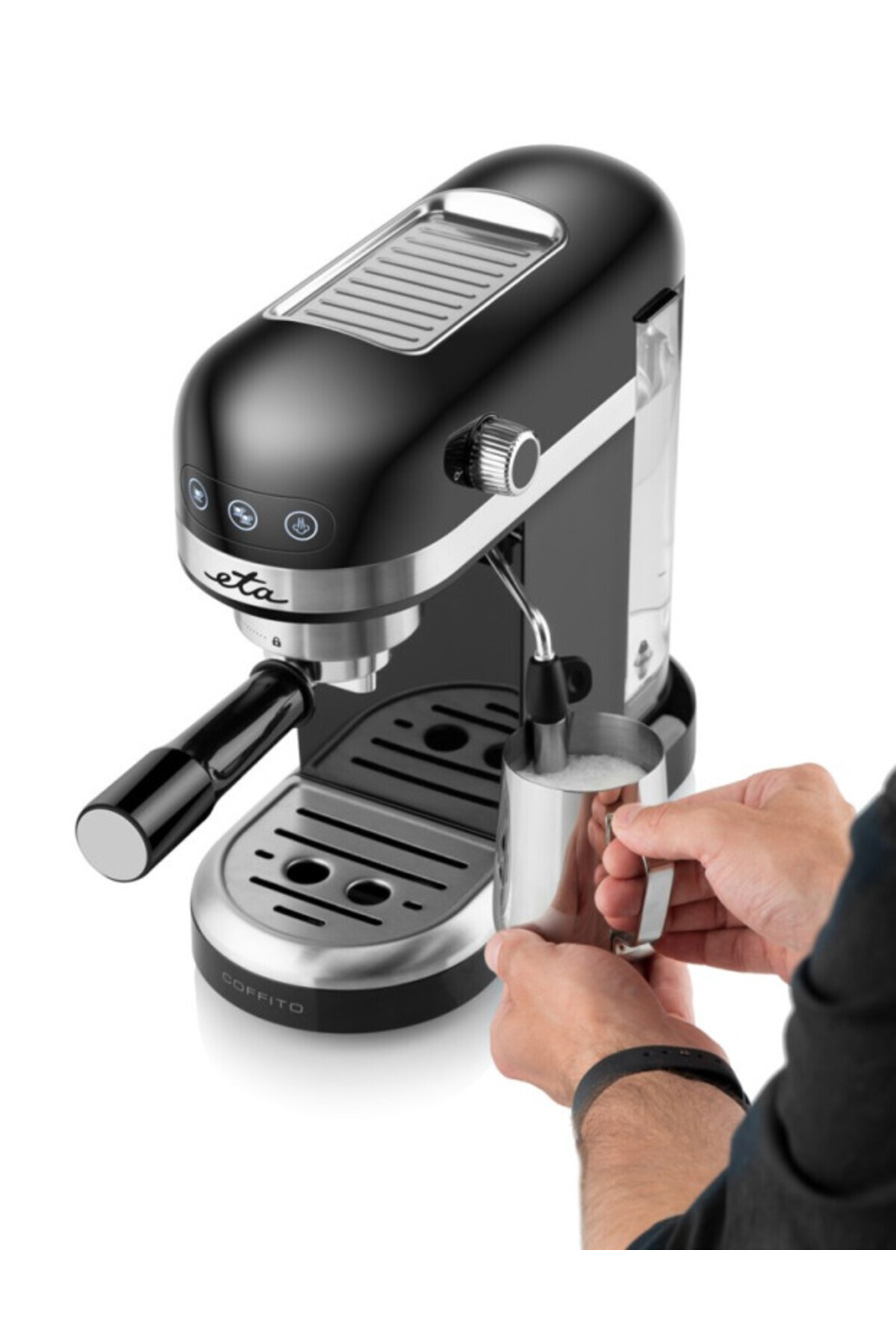 ETA-Coffito 0175 90000 manual espresso machine, 1465 W, 20 bar, 1400 ml, frothing device 4