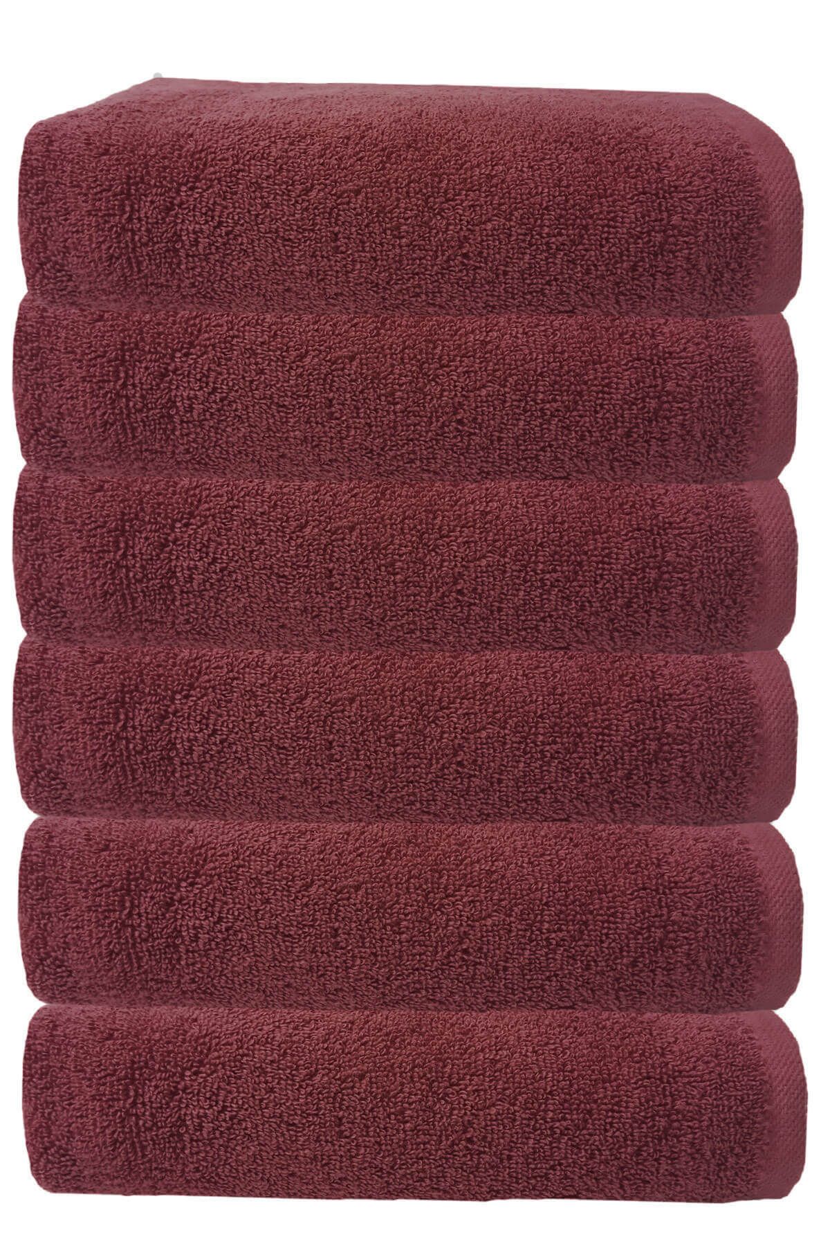 Mira Home 6’lı Premium %100 Pamuklu Kuaför & Berber Saç Havlusu 50X90 Cm
