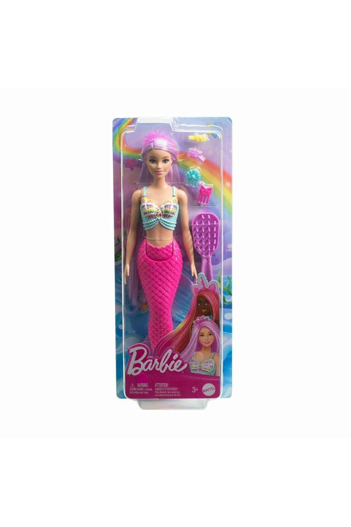 Easy Tedarik HRR00 Barbie Uzun Saçlı Muhteşem Deniz Kızı