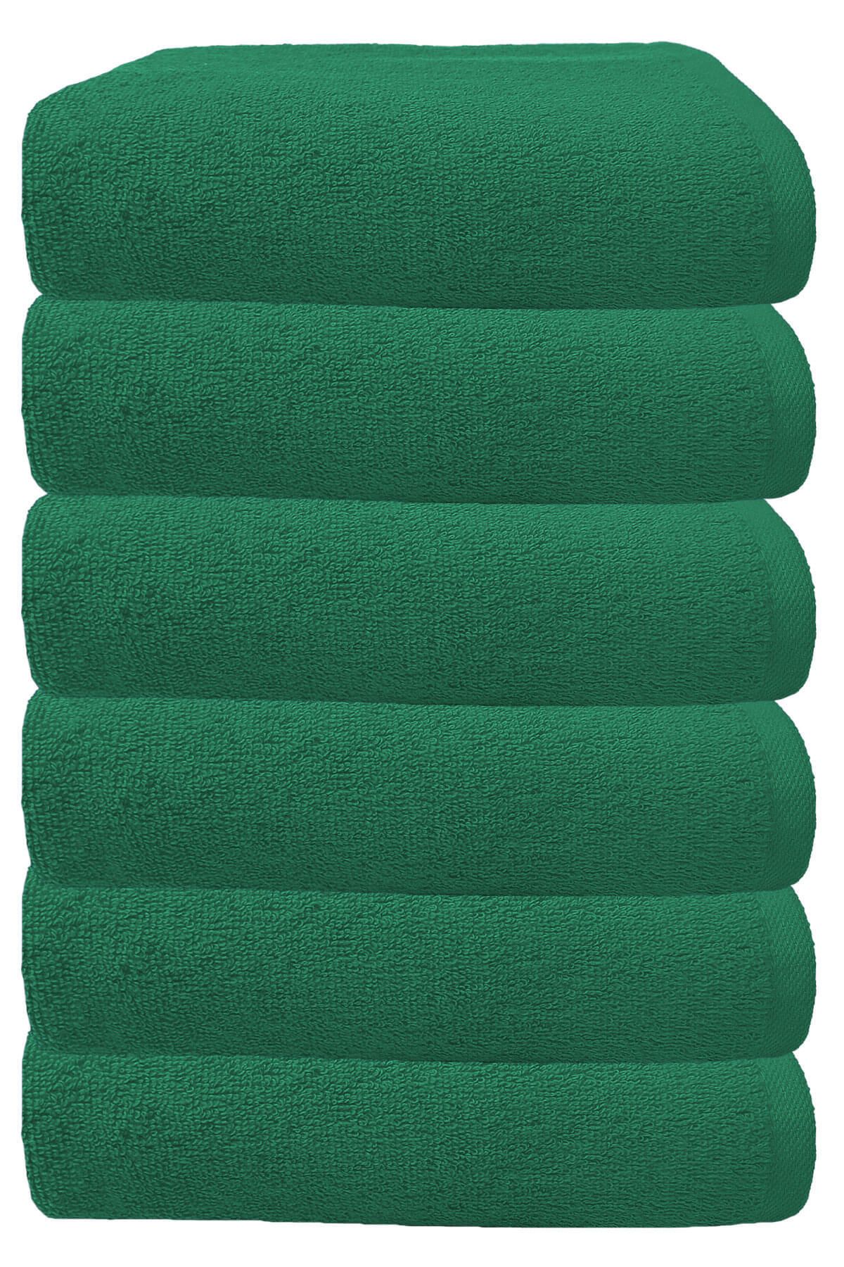 Mira Home 6’lı Premium %100 Pamuklu Kuaför & Berber Saç Havlusu 50X90 Cm