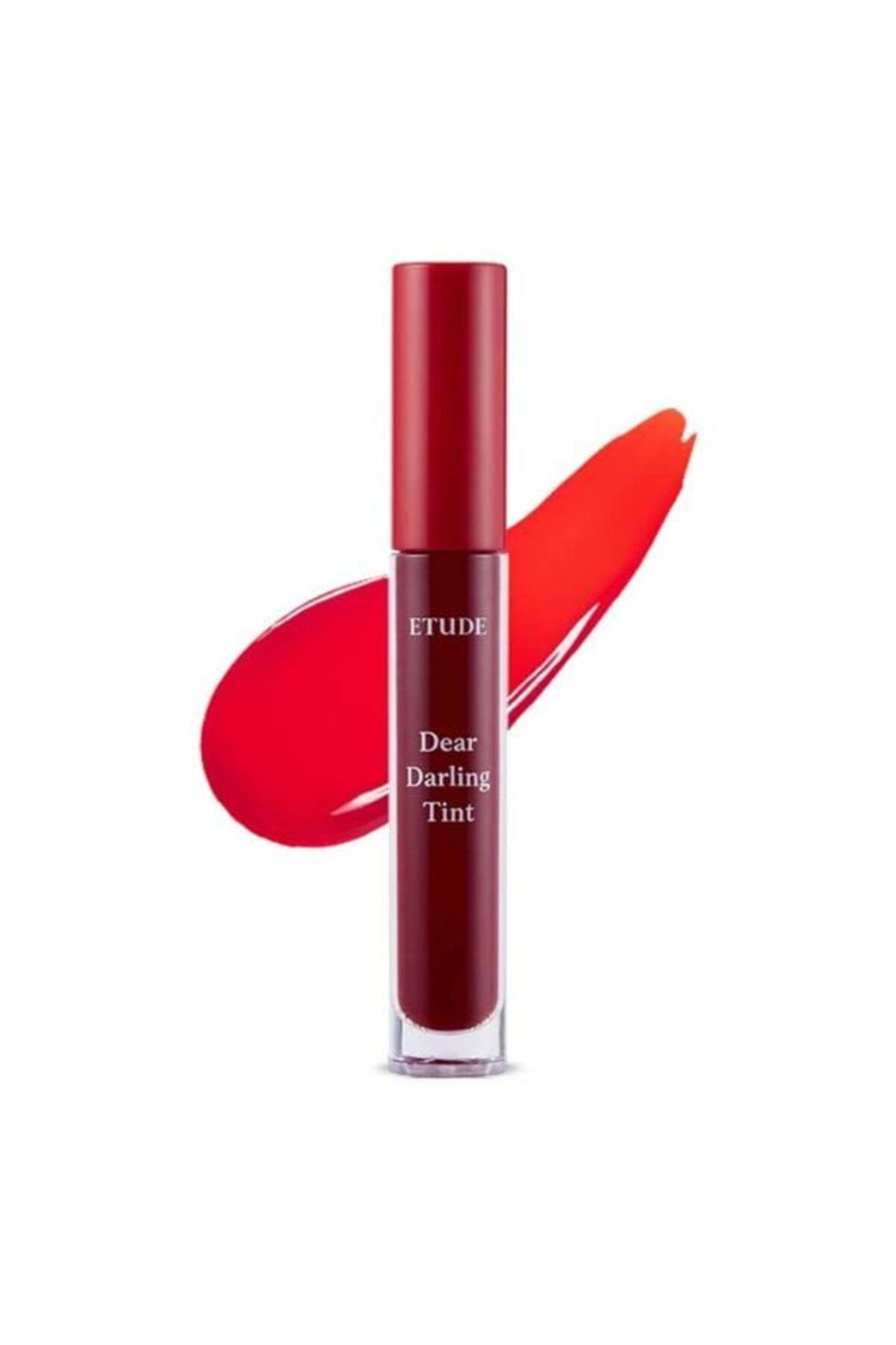 Etude House Ruj De Buze Dear Darling Tint, Etude Cherry Red - One Size
