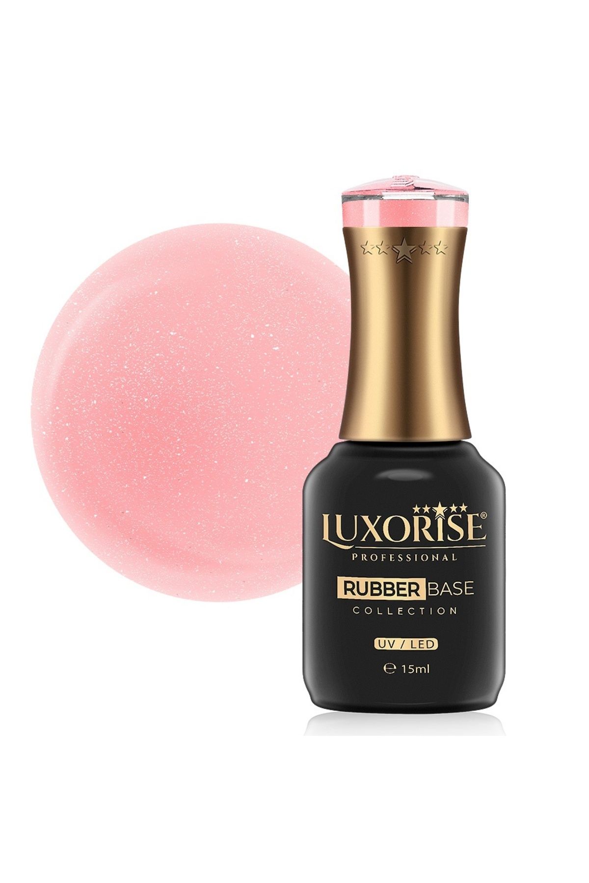 LUXORISE Bază De Cauciuc Colecția Exquisite - Șampanie Flare 1h 15ml - One Size