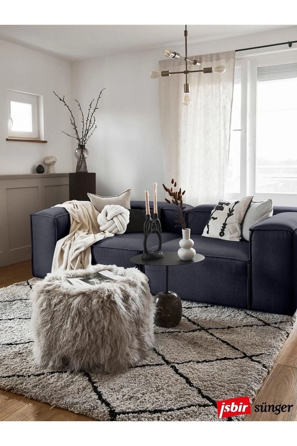 Salonev Salon Ev Soft Köşe Koltuk Takımı 2 Modül Keten Kumaş Işbir Sünger(dairenize Teslim)