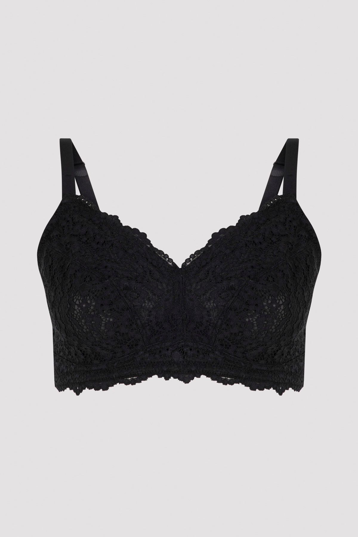 Penti-#hiççamaması Schwarzer, bügelloser Stärkungs-BH „Lily“ 4