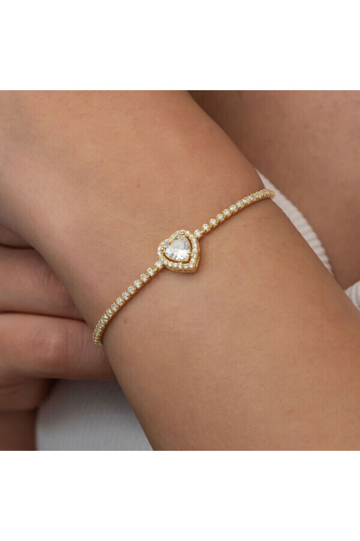 shop Gold Kalpli Su Yolu 925 Ayar Gümüş Bileklik