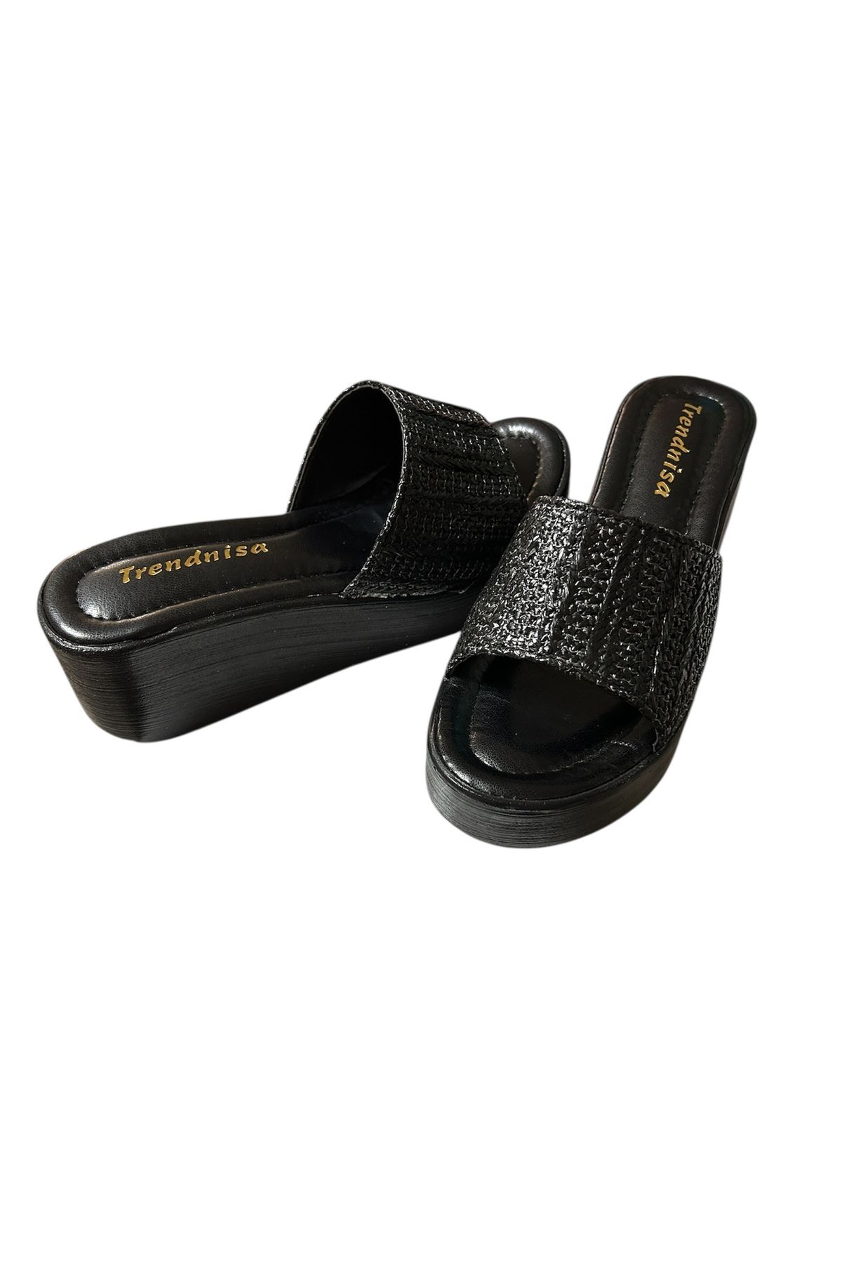 Lion-Wedding Heel Straw Patterned Slippers Suitable for Daily Use 4