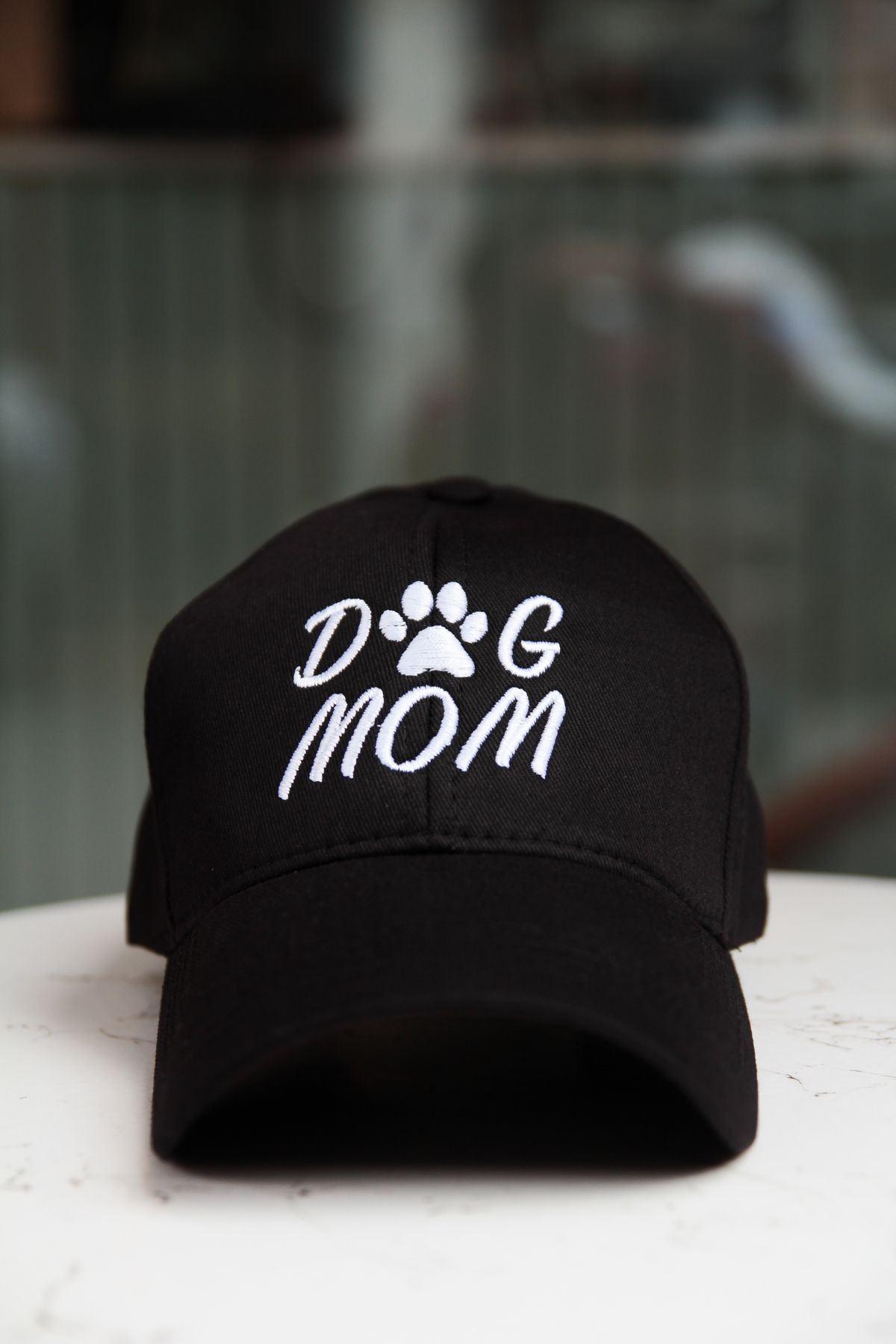 CAP BROS DOG MAM NAKIŞLI SİYAH ŞAPKA