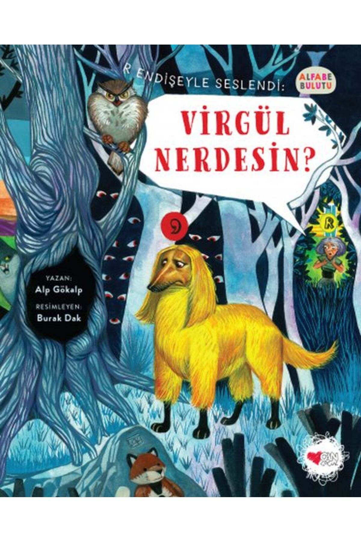 Karatay Yayınları Virgül Nerdesin Alfabe Bulutu 3