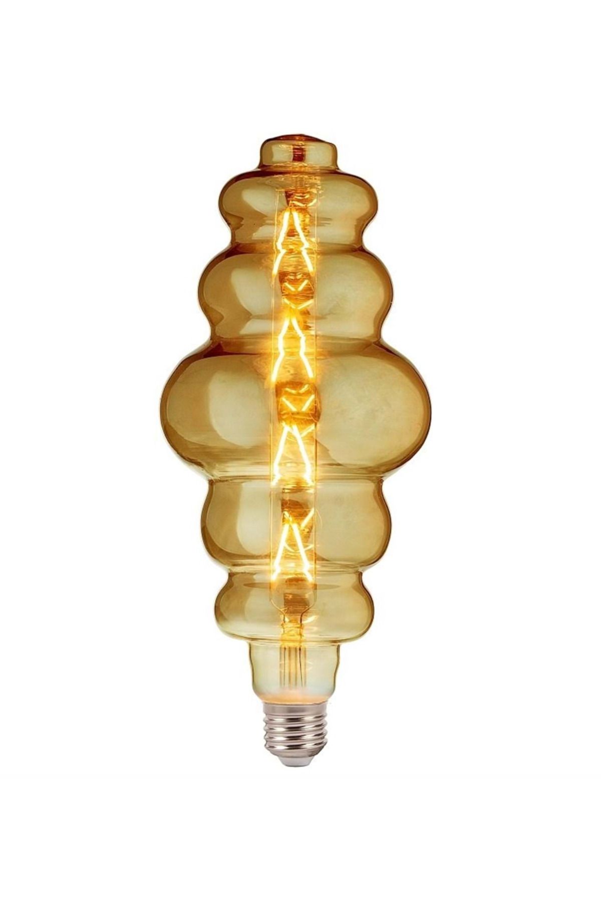 Horoz 001-053-0008 Origami Büyük Led Rustik Ampul Amber 8W