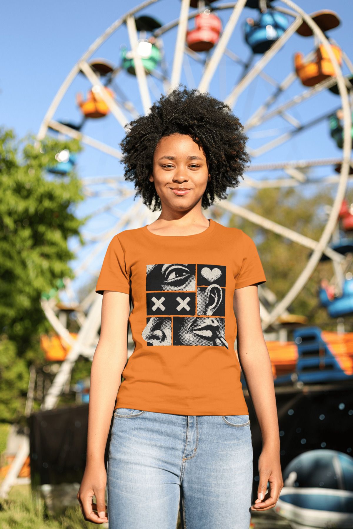 beloved.co kare tasarım baskılı t-shirt