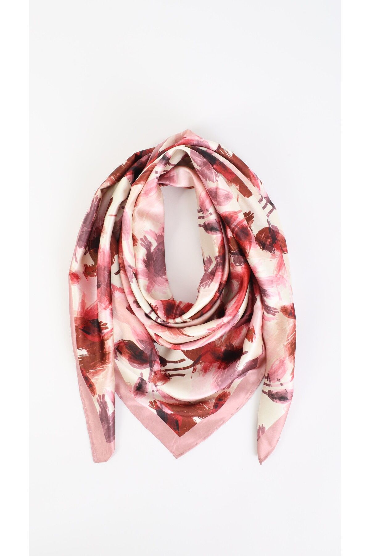 NESSCARF İthal İpek Saten Eşarp