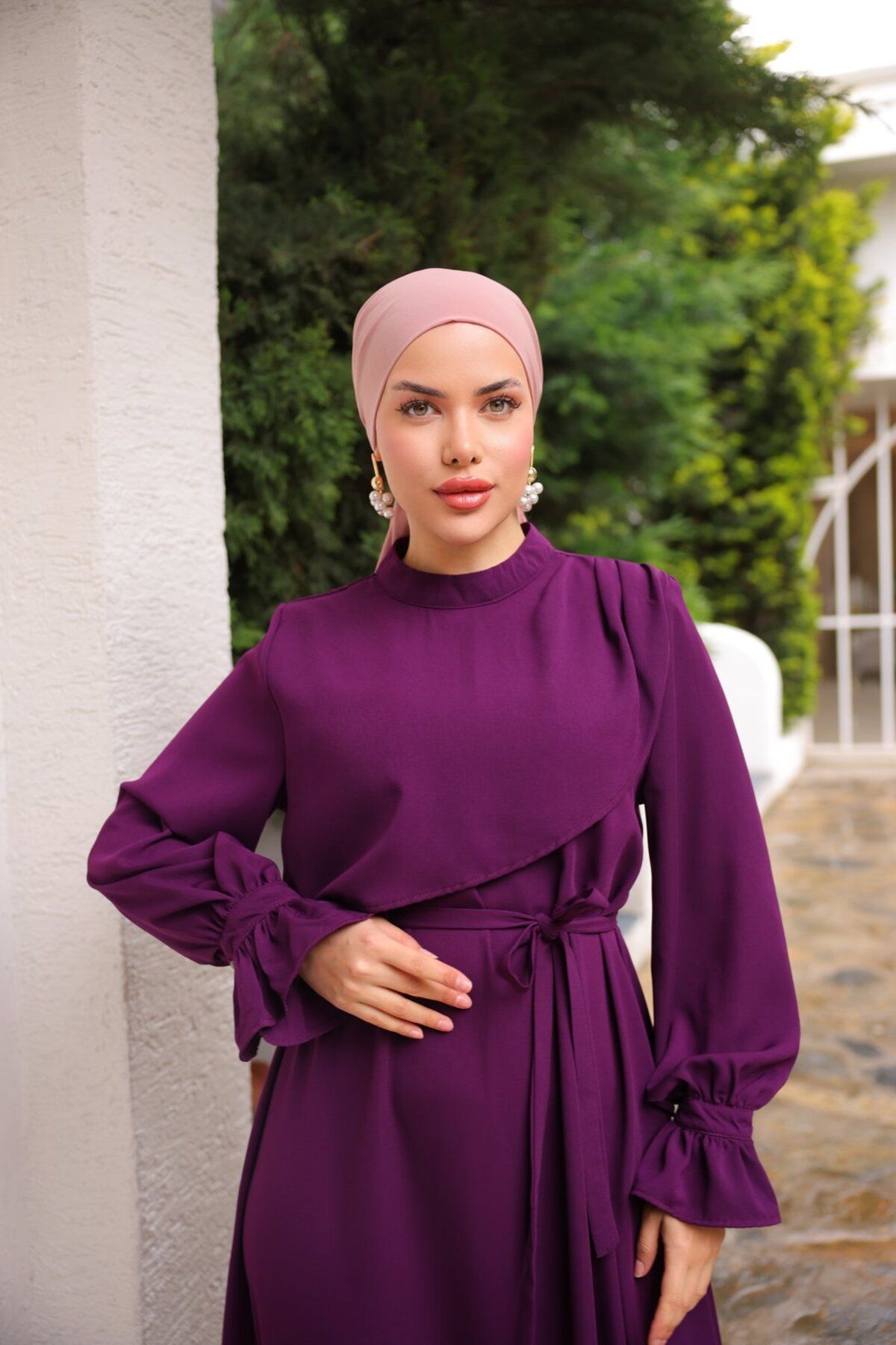 Nissra-Φόρεμα Ankanoor Wrap Λεπτομερές φόρεμα Anka255085 4