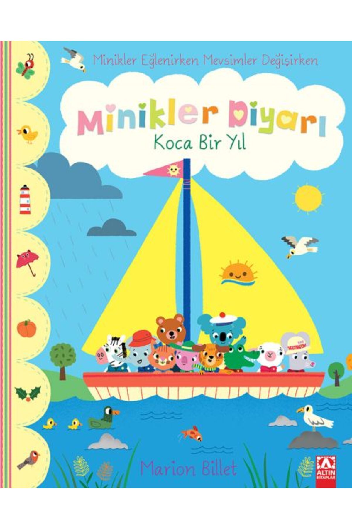 Destek Yayınları Koca Bir Yıl Minikler Diyarı
