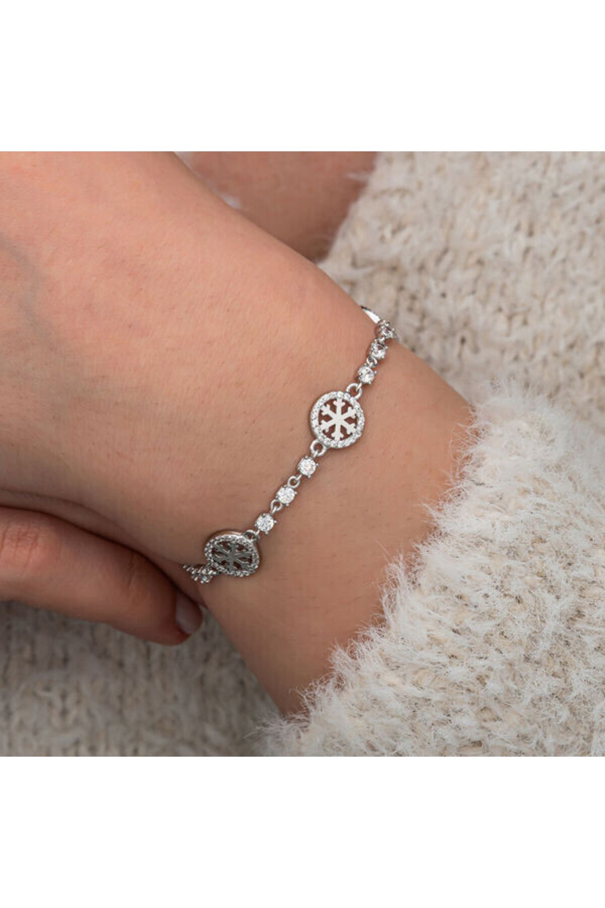 shop Kar Tanesi 925 Ayar Gümüş Bileklik