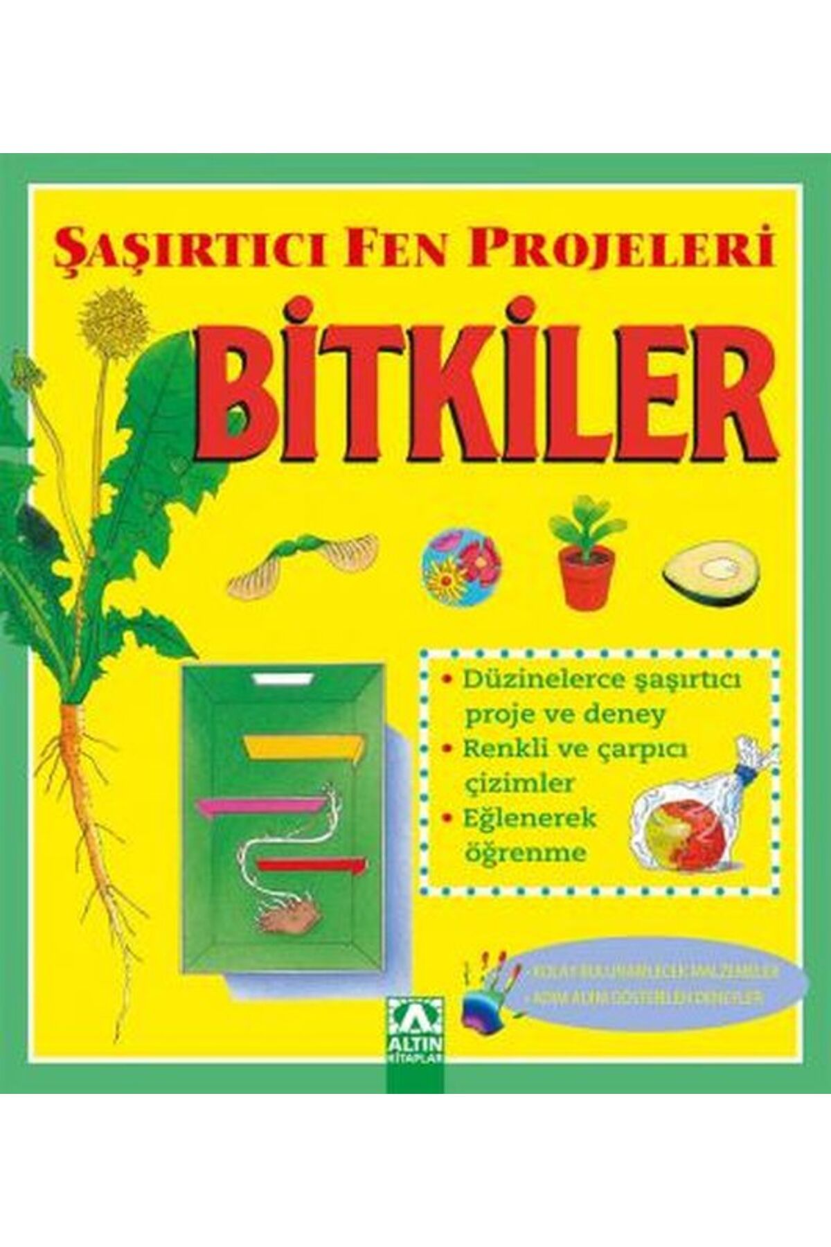Destek Yayınları Bitkiler Şaşırtıcı Fen Prrojeleri