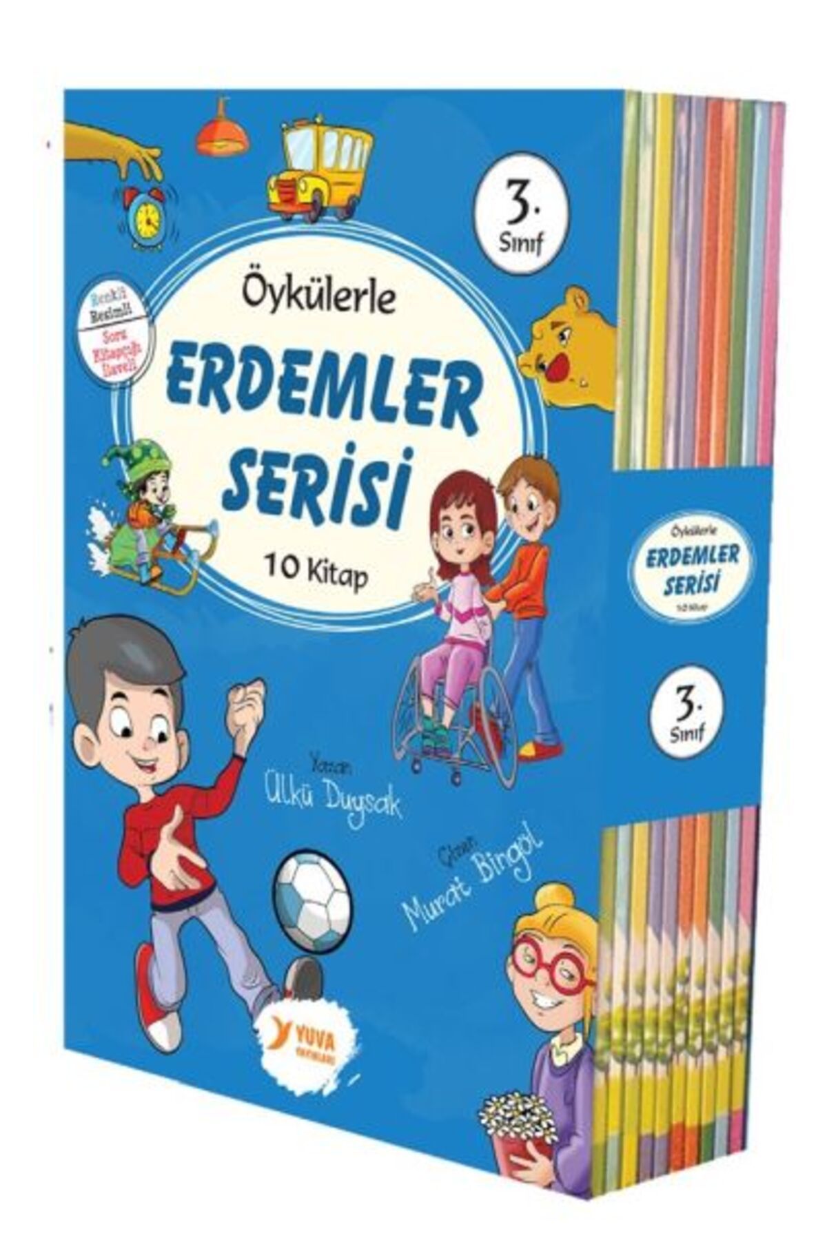 Destek Yayınları Öykülerle Erdemler Serisi 3Sınıflar 10