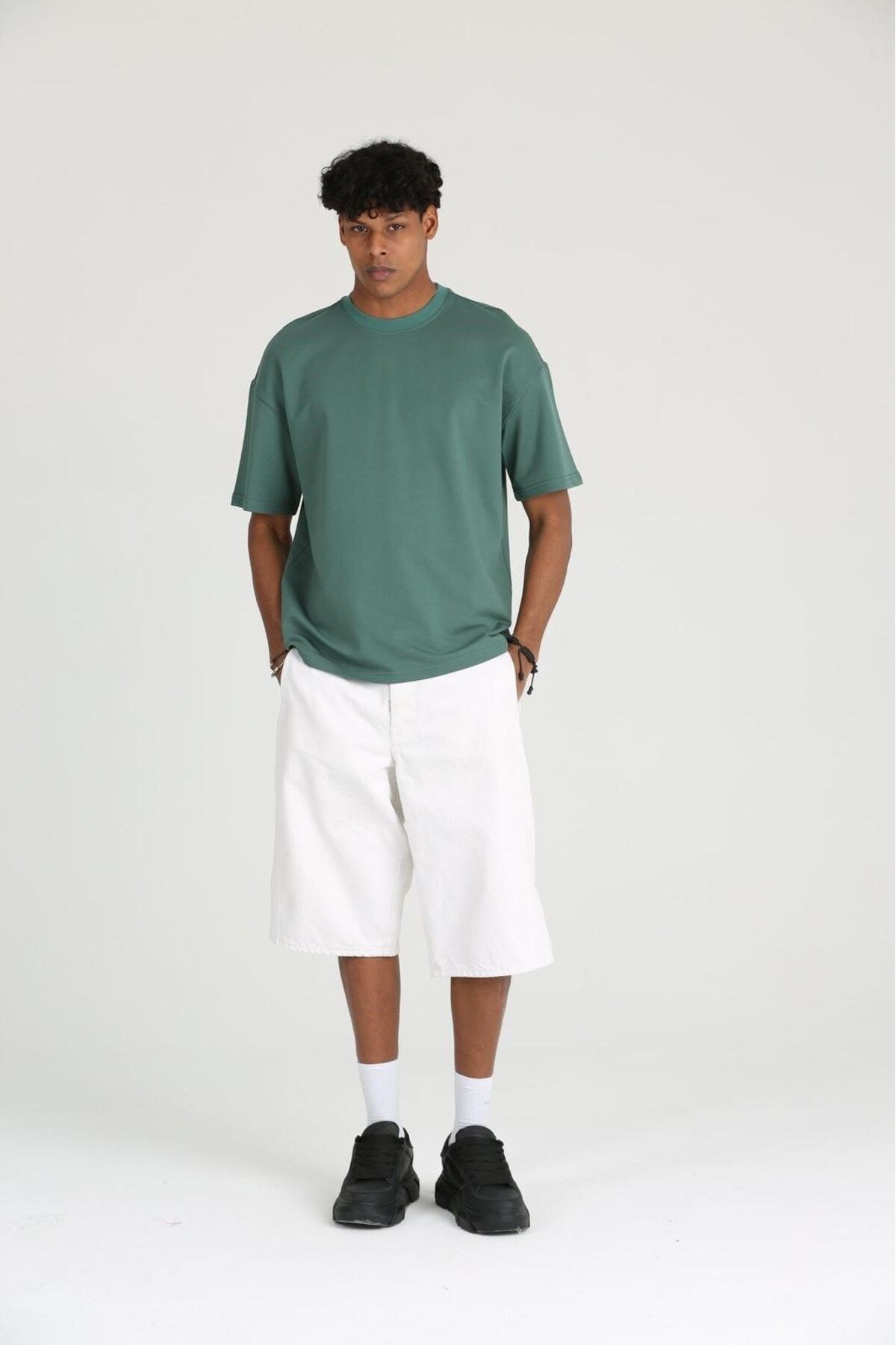 The Champ Clothing-Ανδρικό μπλουζάκι Basic και Relaxed Fit Ανδρικό μπλουζάκι με 2 νήματα 3
