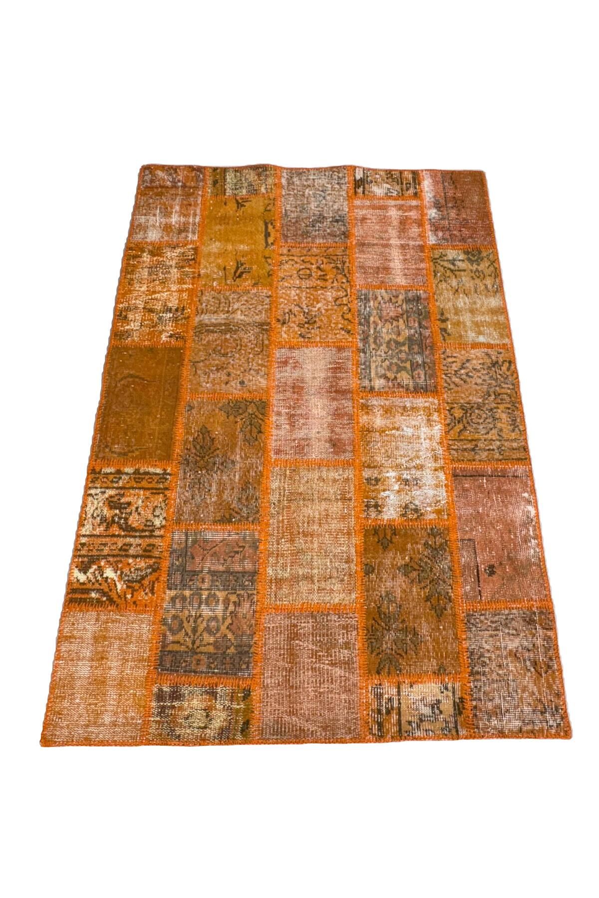 1001Rugs Patchwork El Halı 120 x 180