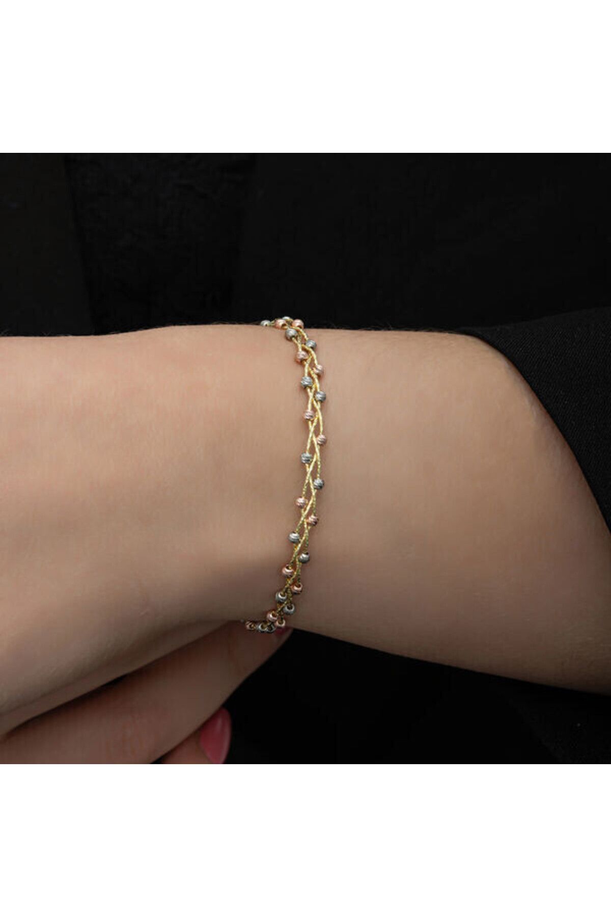 shop Zirkon Taşlı Doriko 925 Ayar Gümüş Bileklik