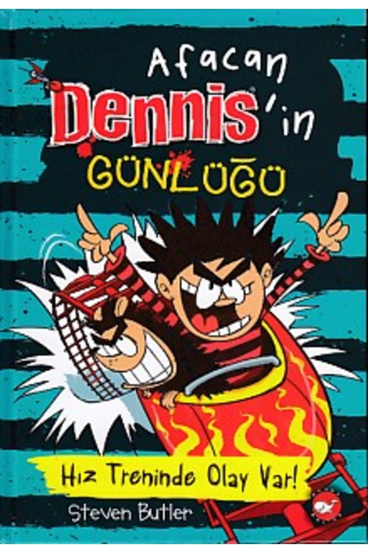 Türk Dil Kurumu Yayınları Afacan Dennis'in Günlüğü 3 - Hız Treninde Olay Var (Ciltli)