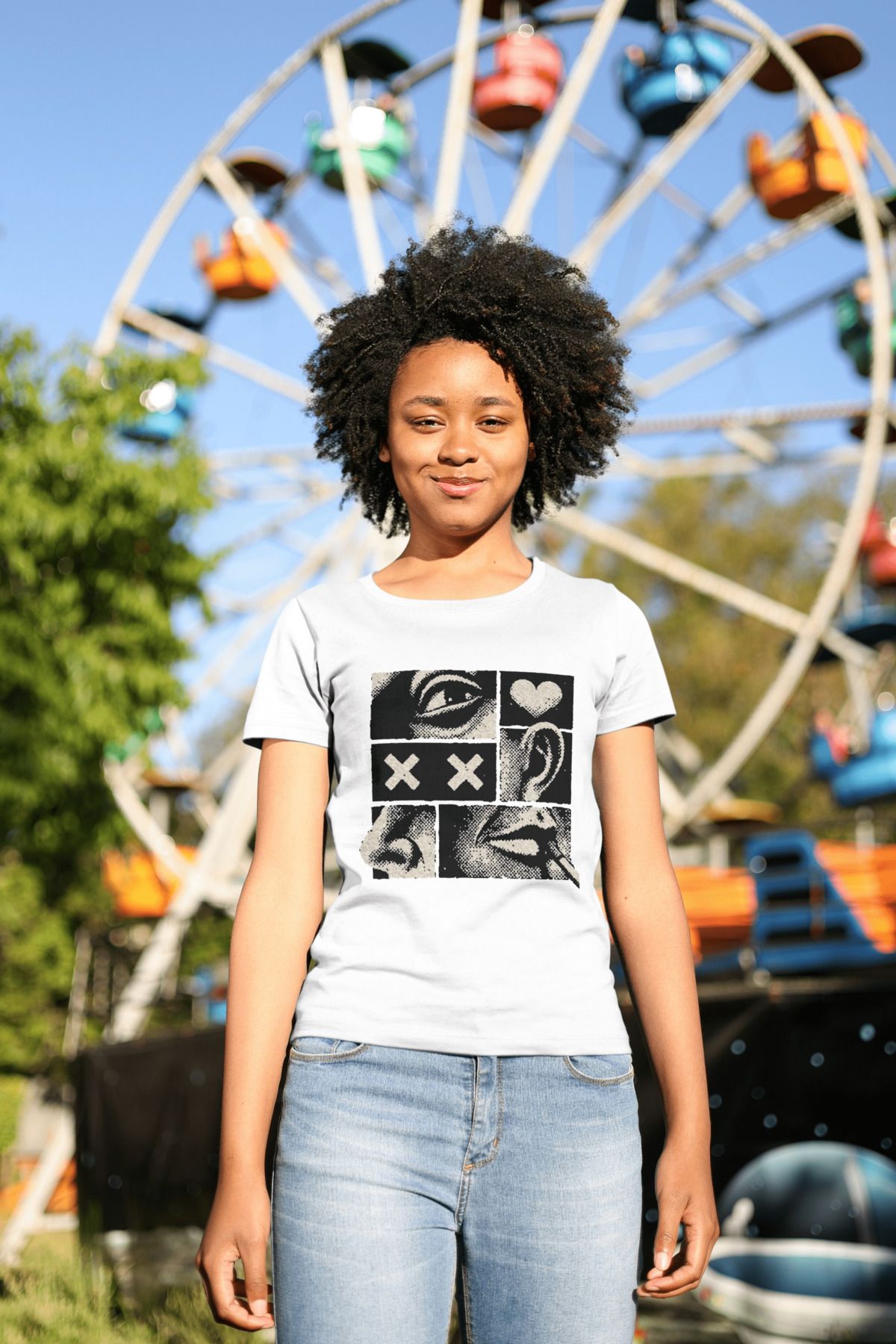 beloved.co kare tasarım baskılı t-shirt