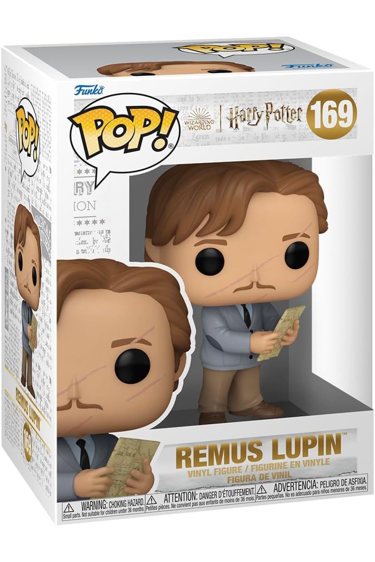 Funko Pop! Harry Potter Azkaban Prisoner, Haritalı Remus Lupin Vinil Koleksiyon Figürü
