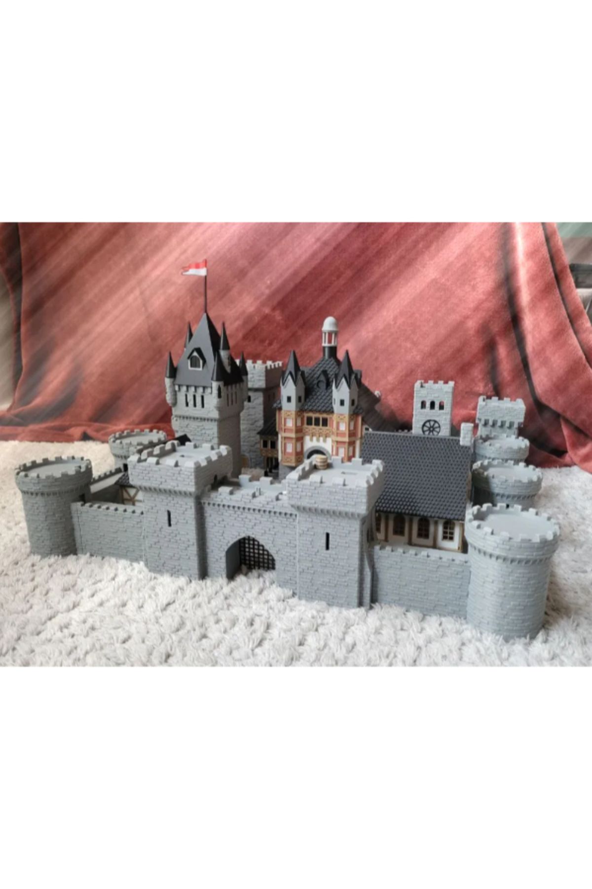 3d model s Modüler Orta Çağ Kalesi – 3D Maket Seti
