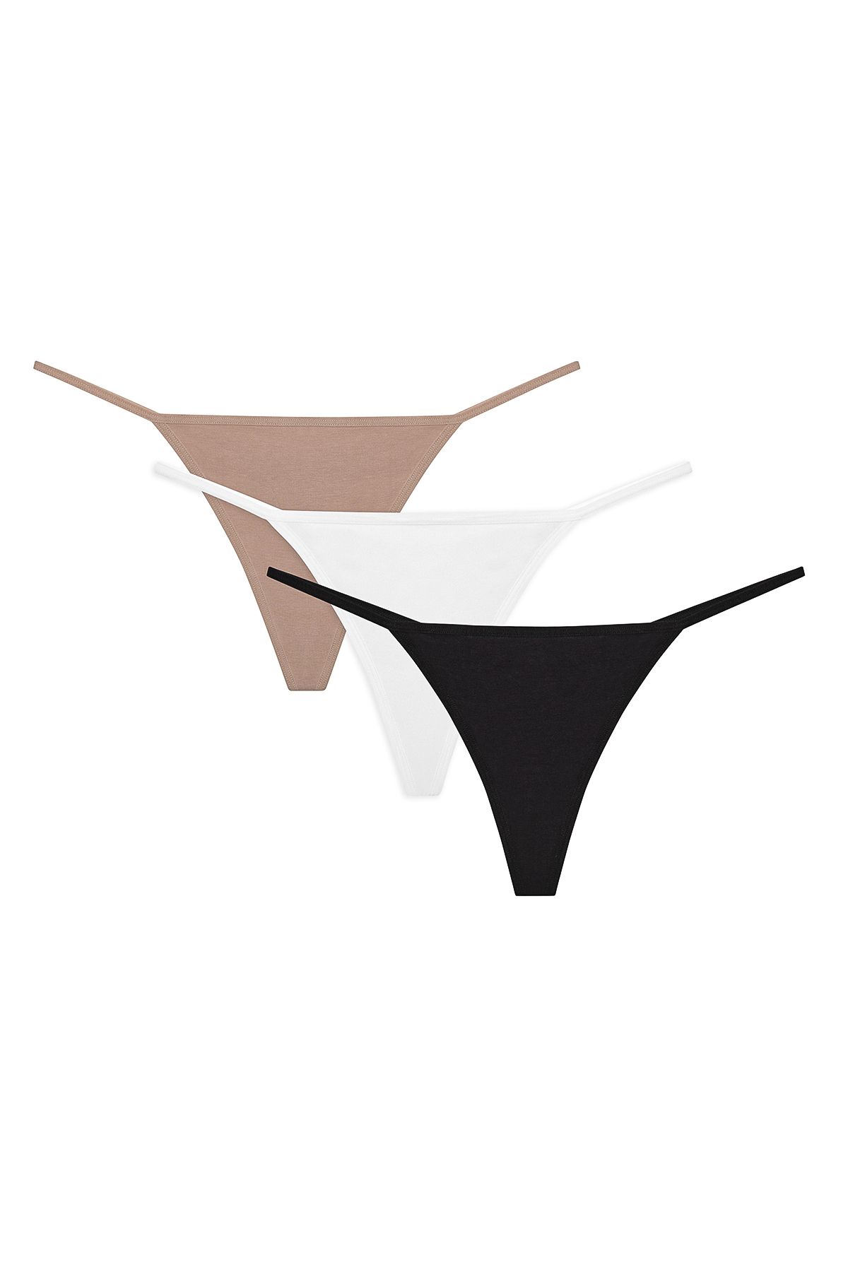 Penti-New Basic Multicolored 3 String Panties 1