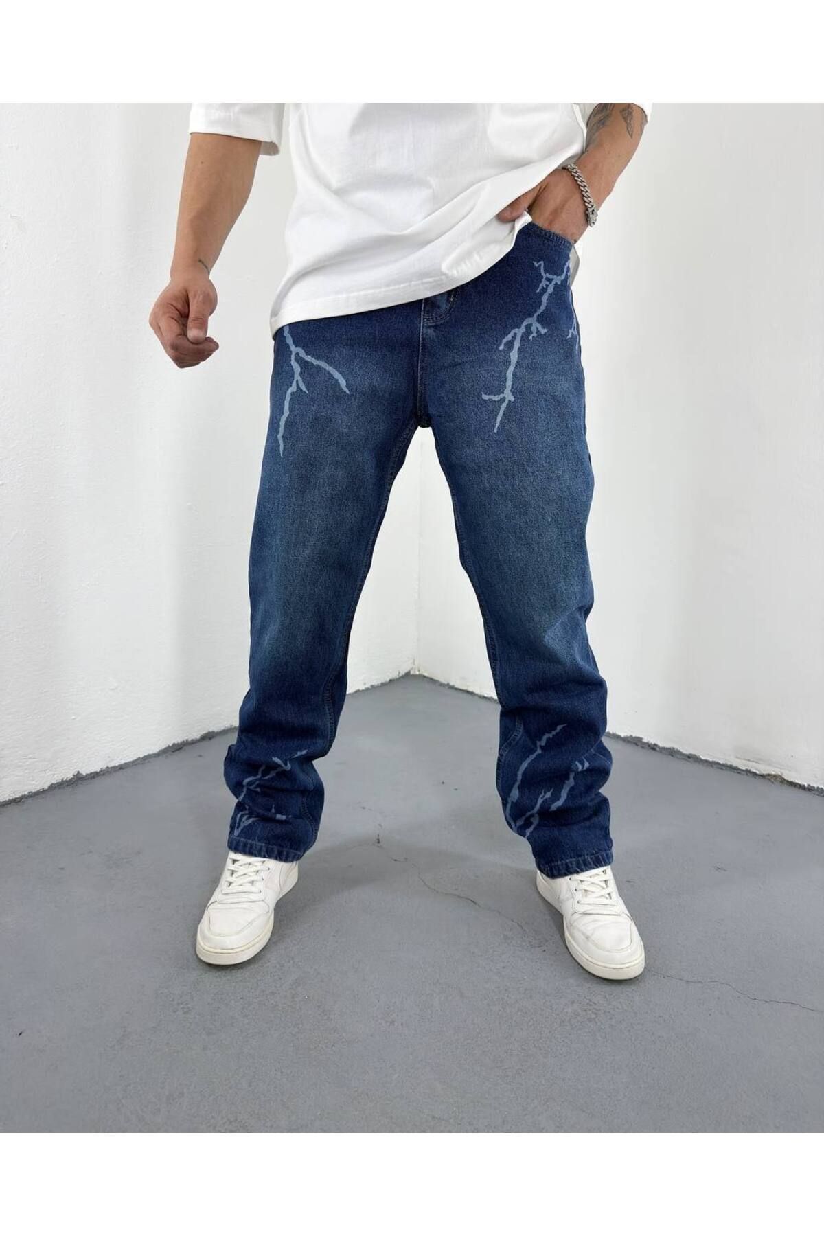 FURY wear Charged Blue Baggy Denim