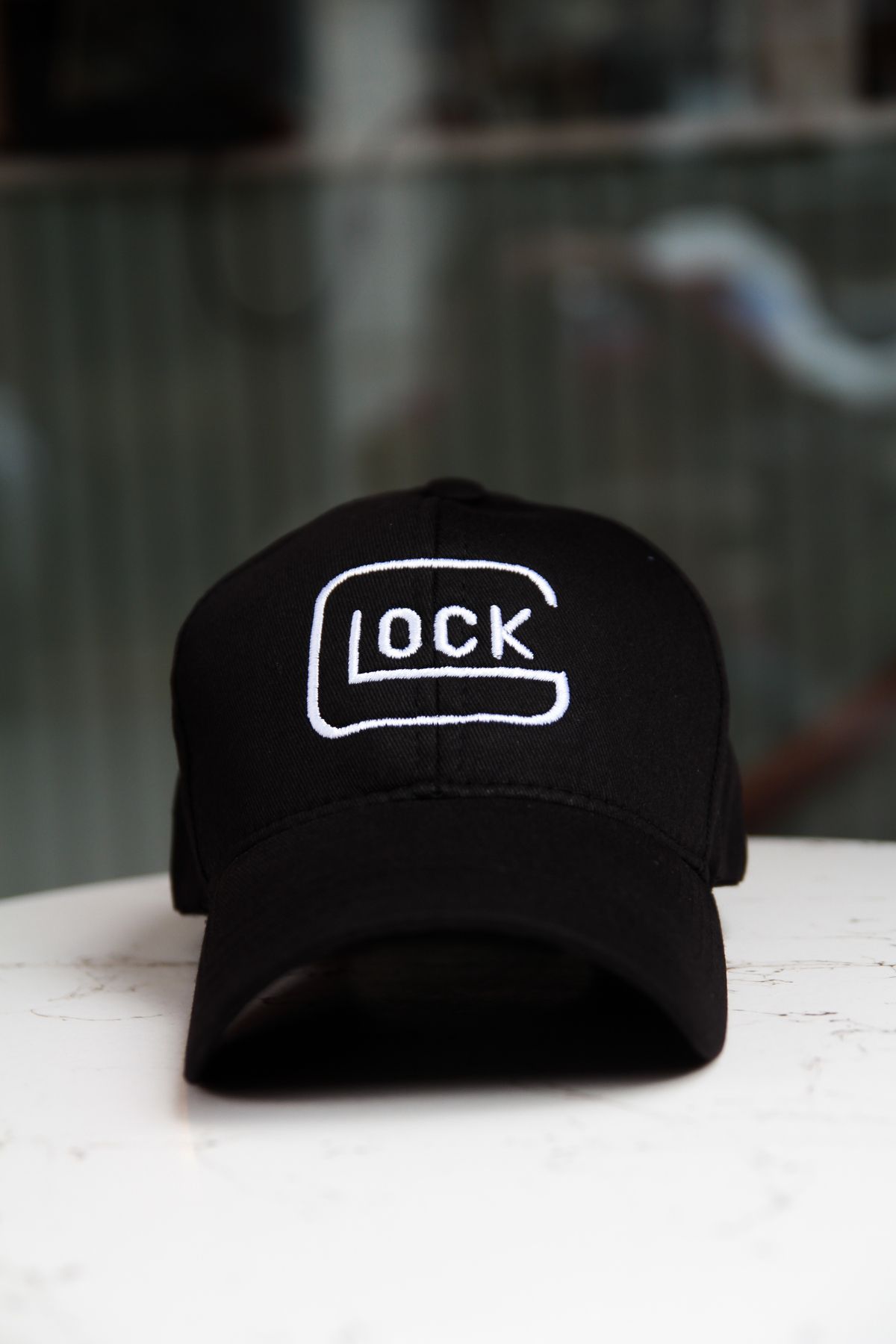 CAP BROS GLOCK NAKIŞLI SİYAH ŞAPKA