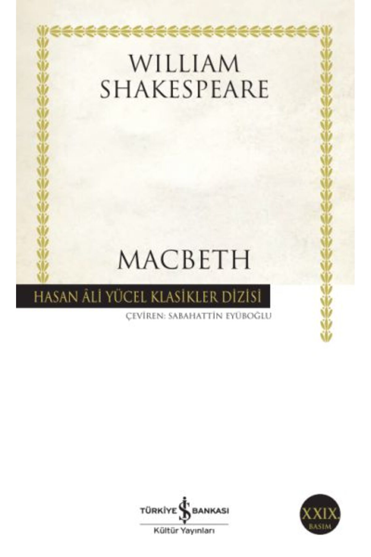 Destek Yayınları Macbeth Hasan Ali Yücel Klasikleri