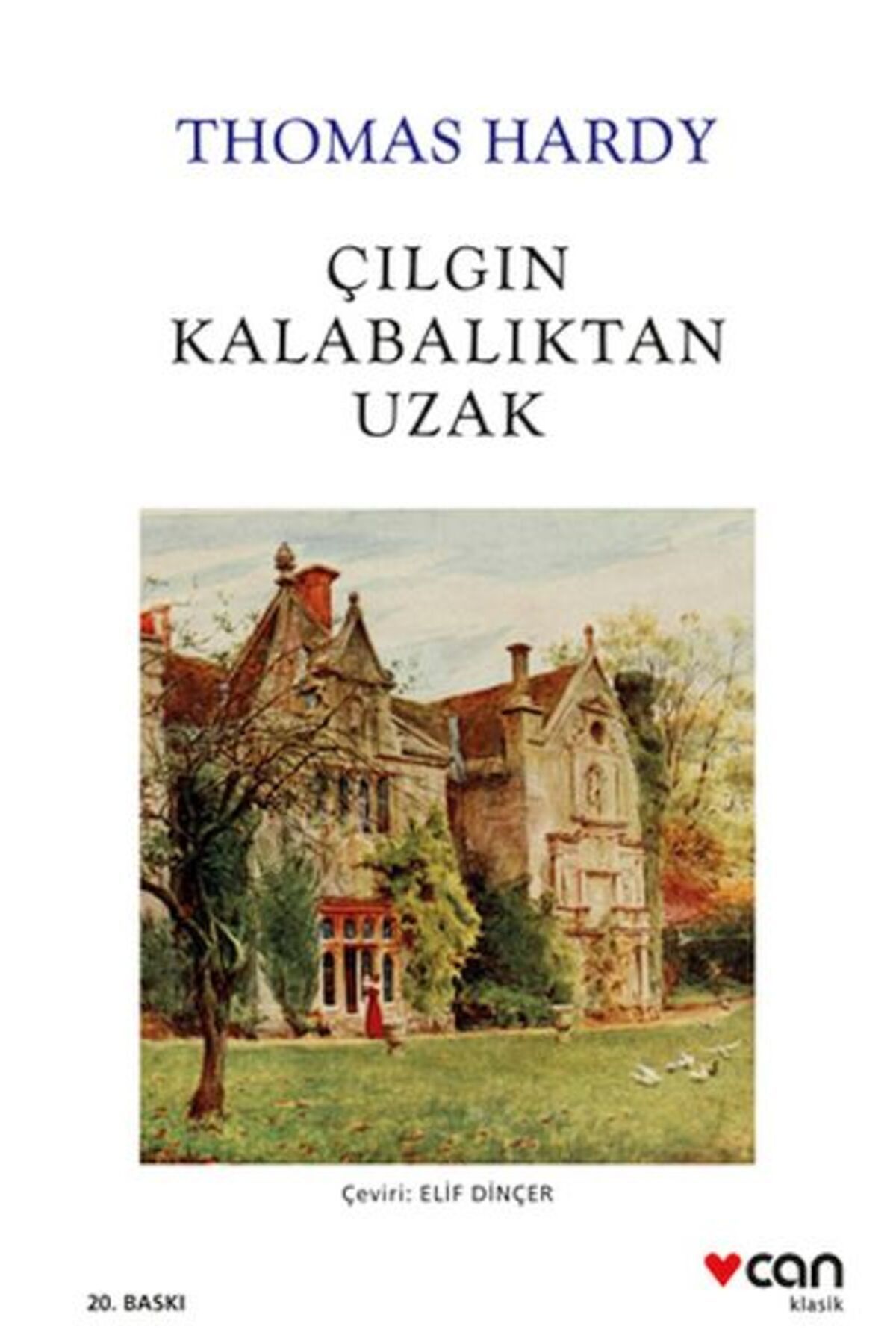 Destek Yayınları Çılgın Kalabalıktan Uzak Beyaz Kapak