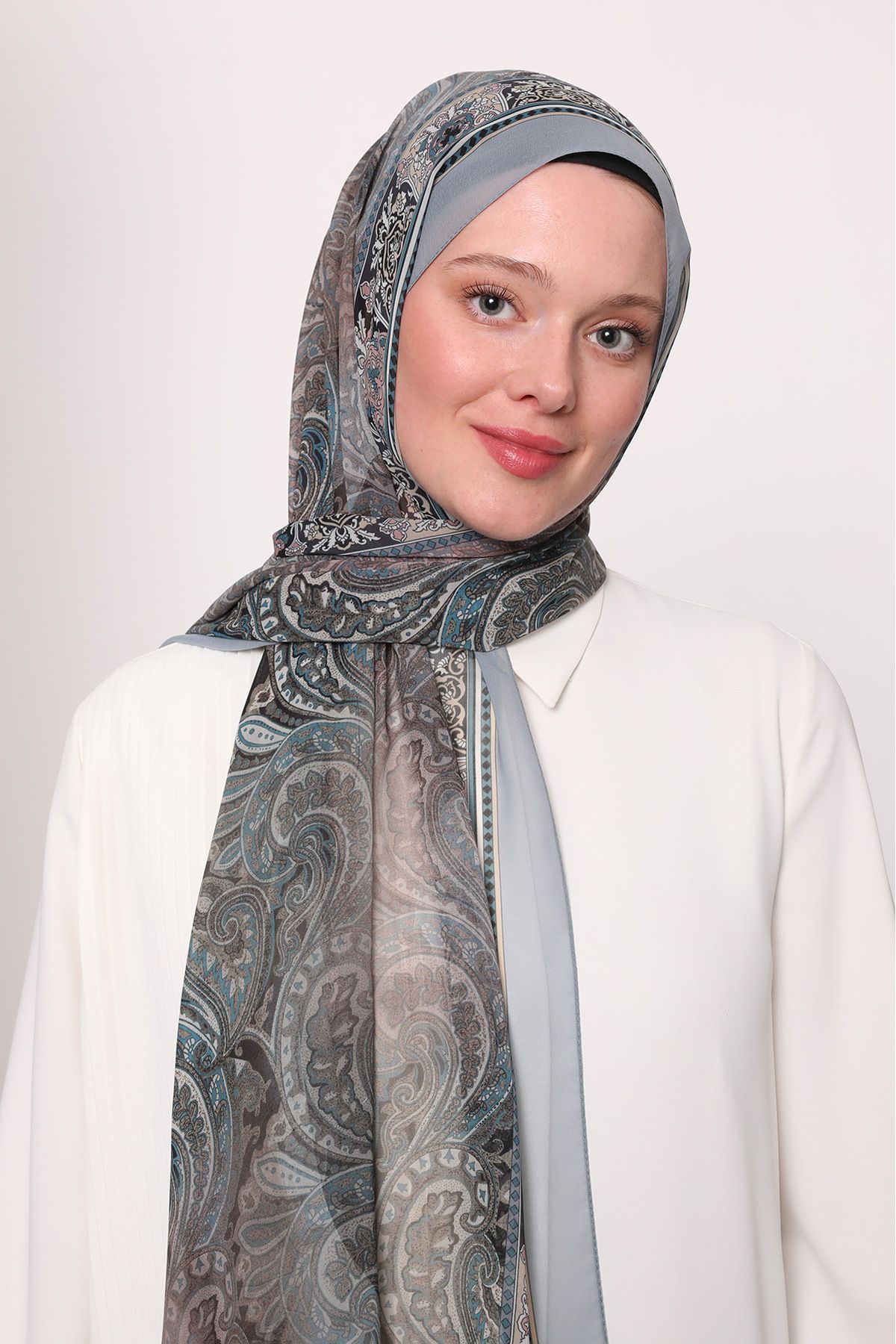 LuvenSara İpek Şifon Şal