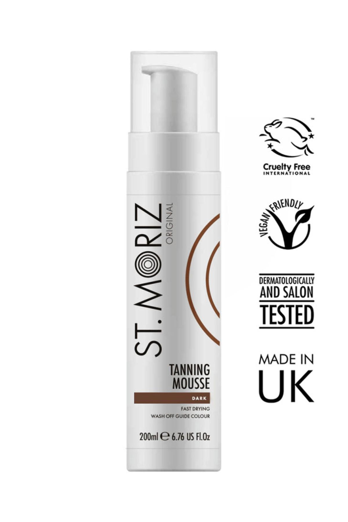 ST. MORIZ-St Moriz Professional Self-tanning Mousse, Instant Effect, Dark, 200 ml 5