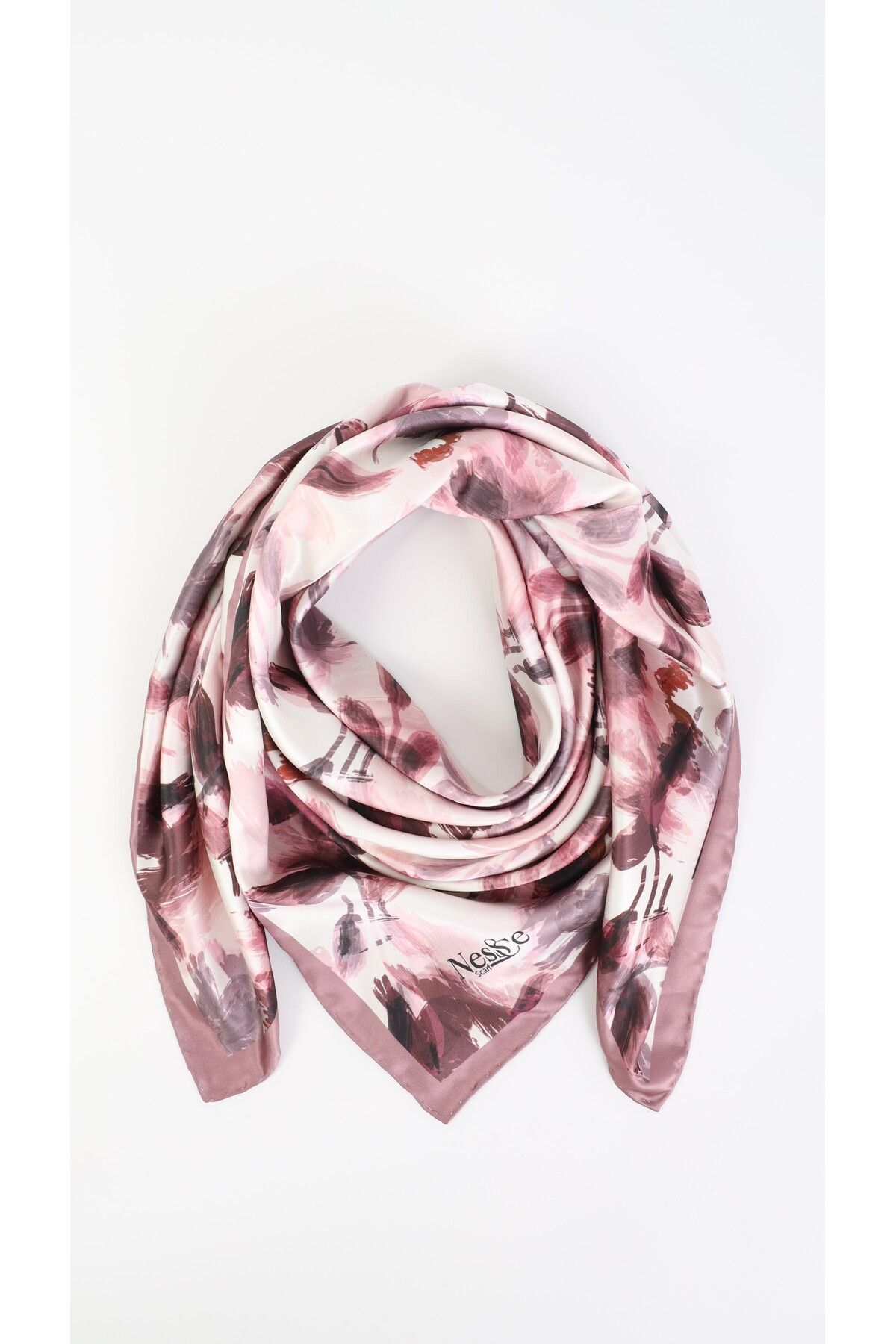 NESSCARF İthal İpek Saten Eşarp