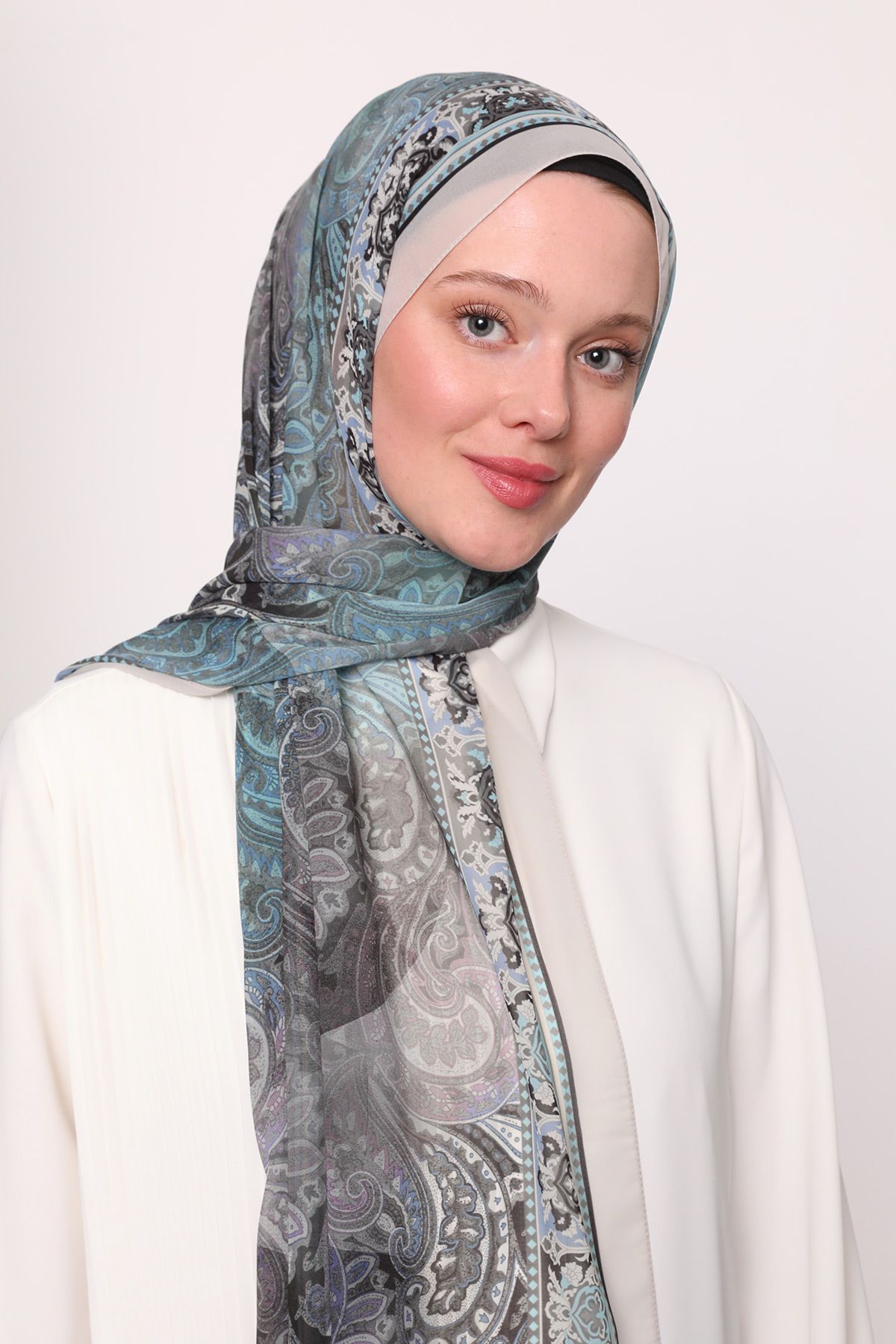 LuvenSara İpek Şifon Şal