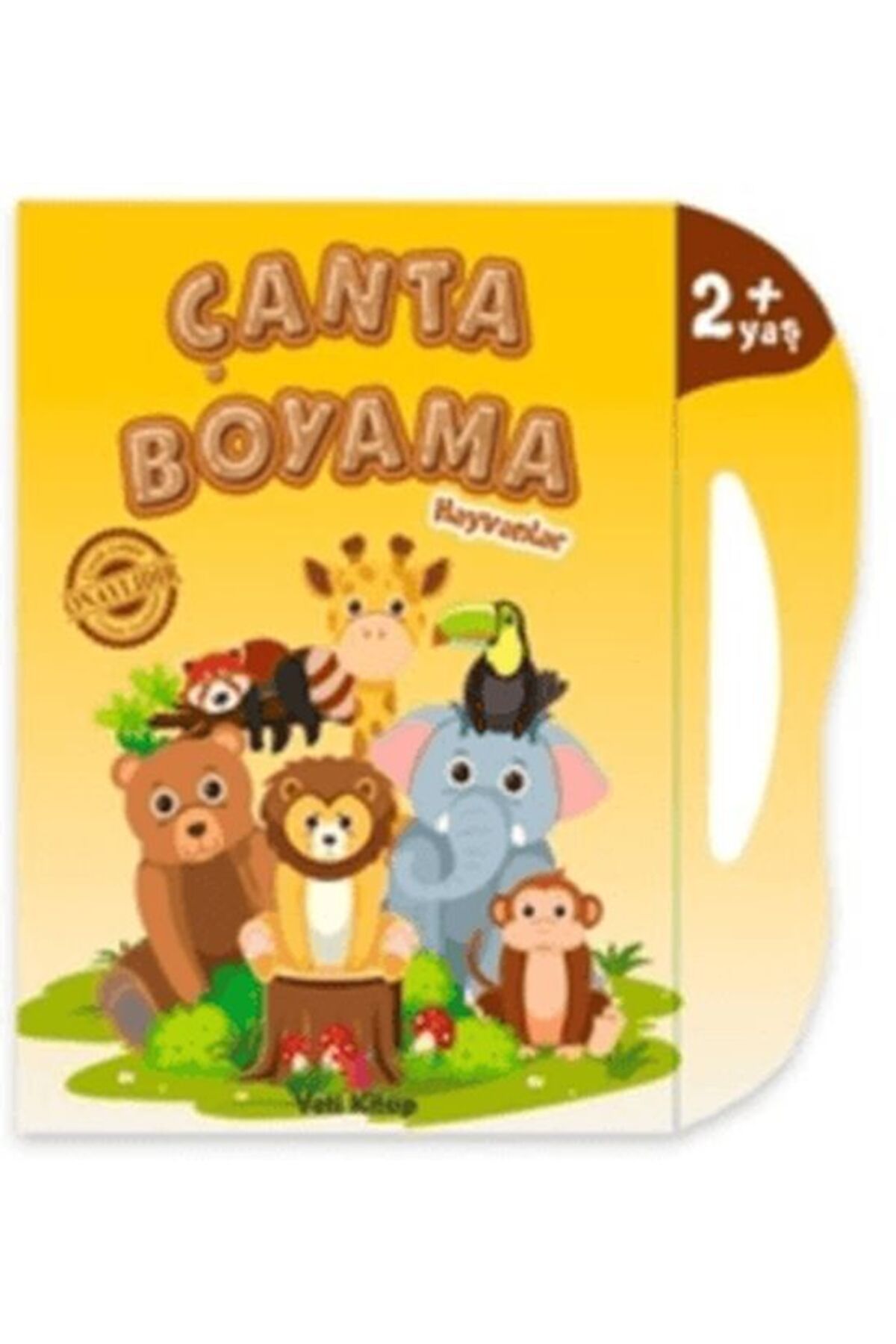 yeti kitap Çanta Boyama Hayvanlar
