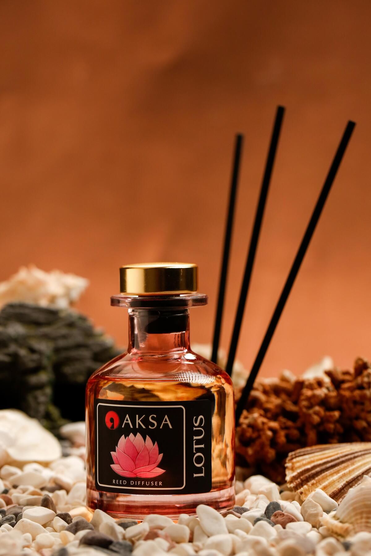 AKSA ESANS Melez "Nilüfer Çiçeği" Çubuklu Oda Kokusu 120 ml