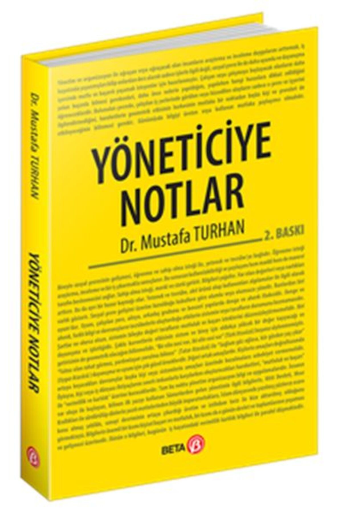 Destek Yayınları Yöneticiye Notlar