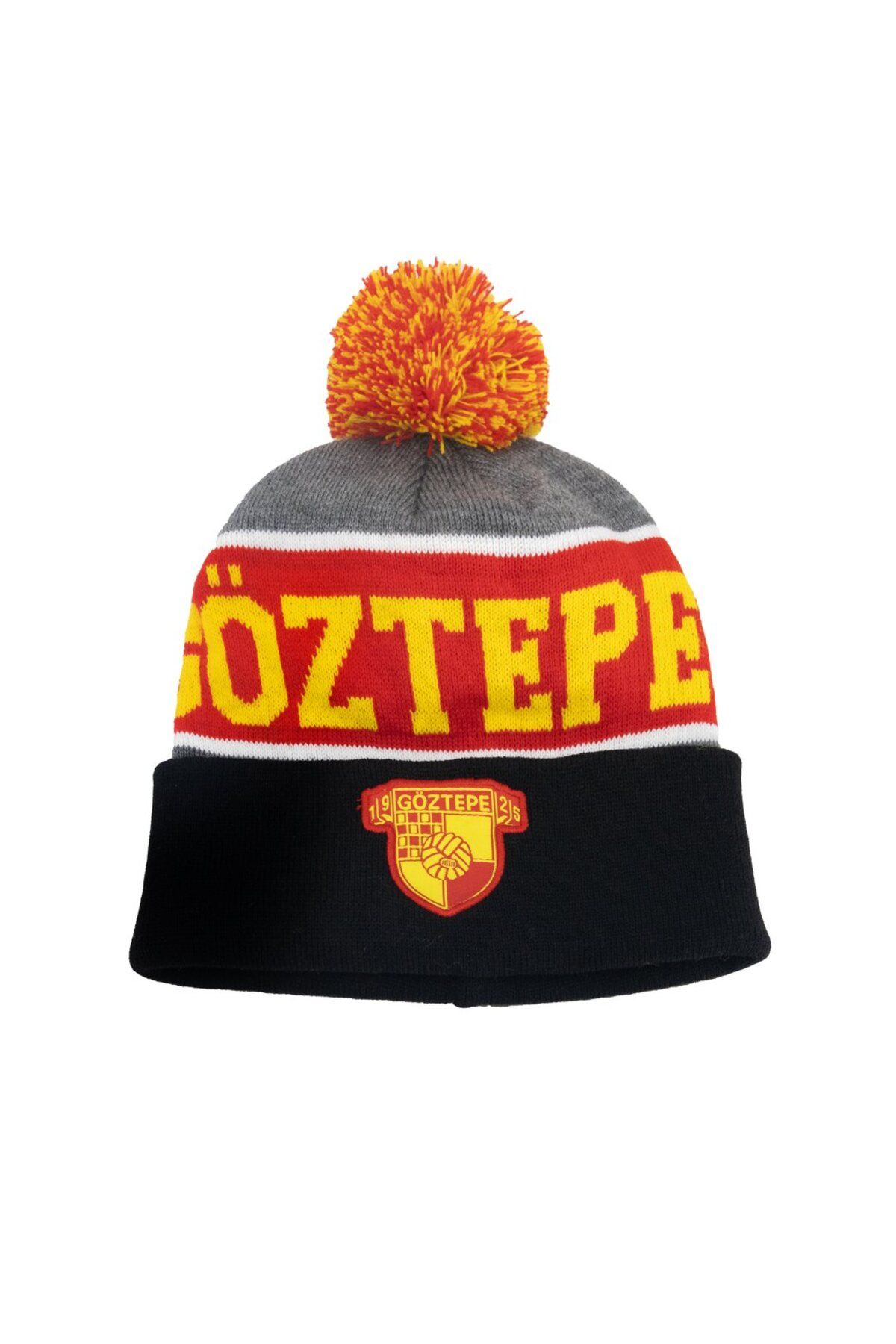 GOZGOZ Göztepe Gri Ponponlu Bere