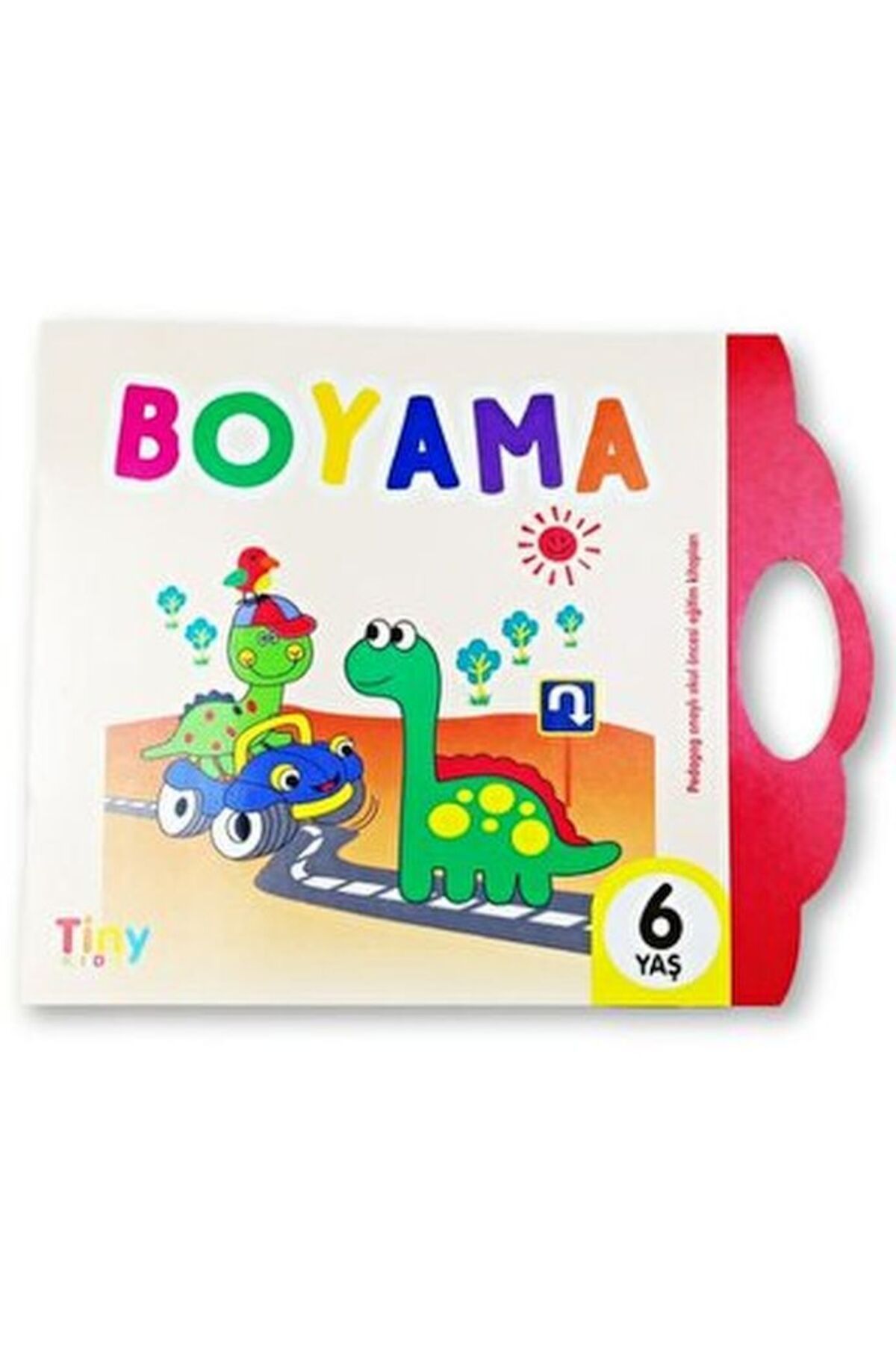 tiny kids Kodlamalı Boyama Kitabı 6 Yaş